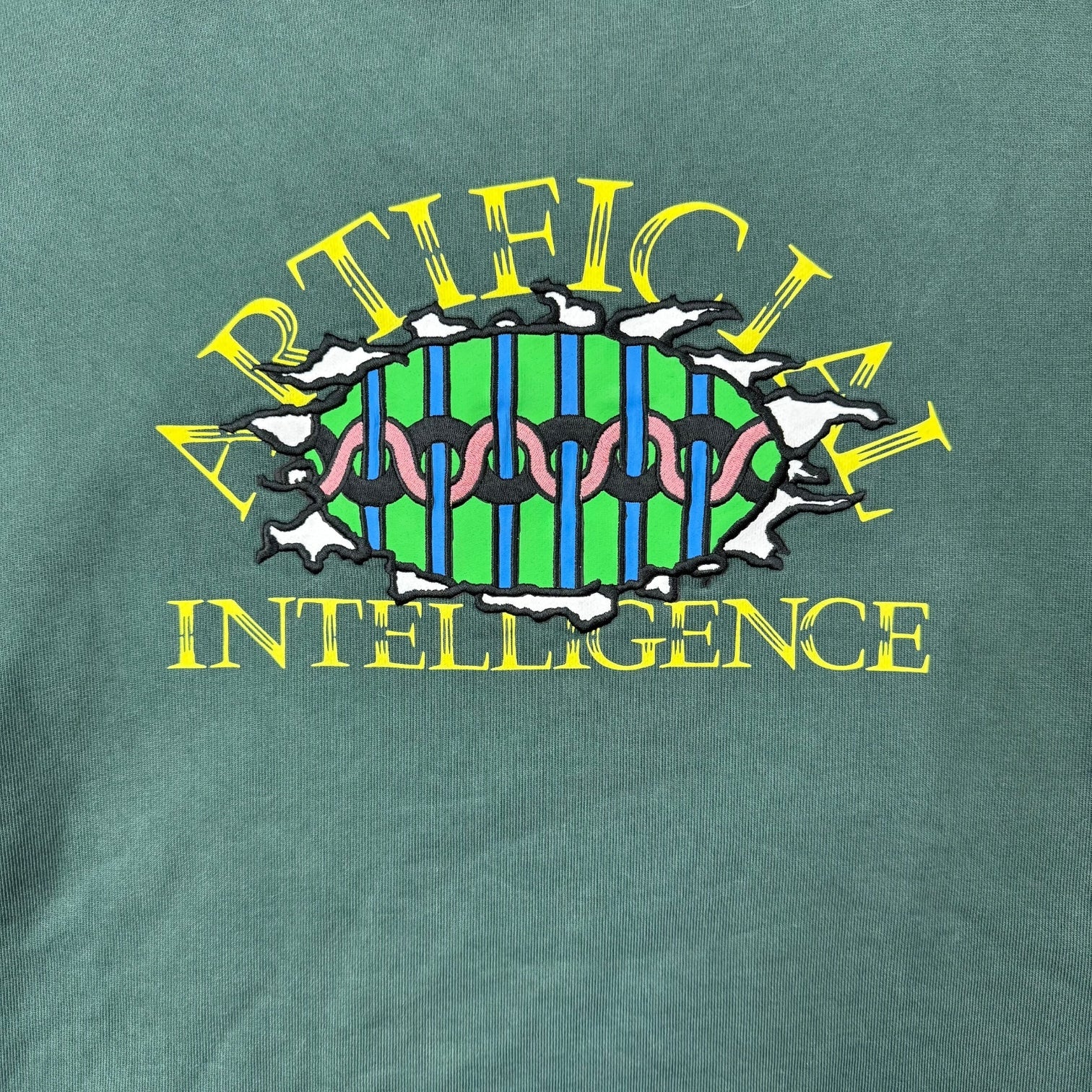 Brain Dead Artificial Intelligence Crewneck Green
