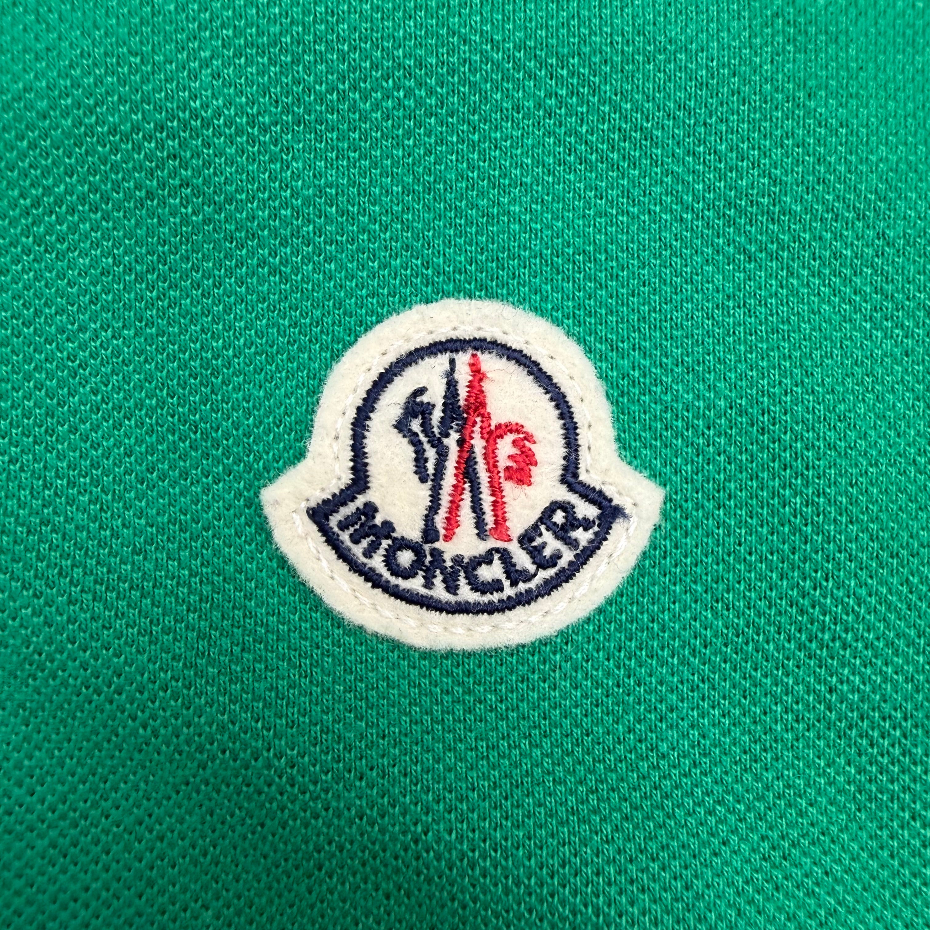 Vintage Moncler Polo Shirt Green