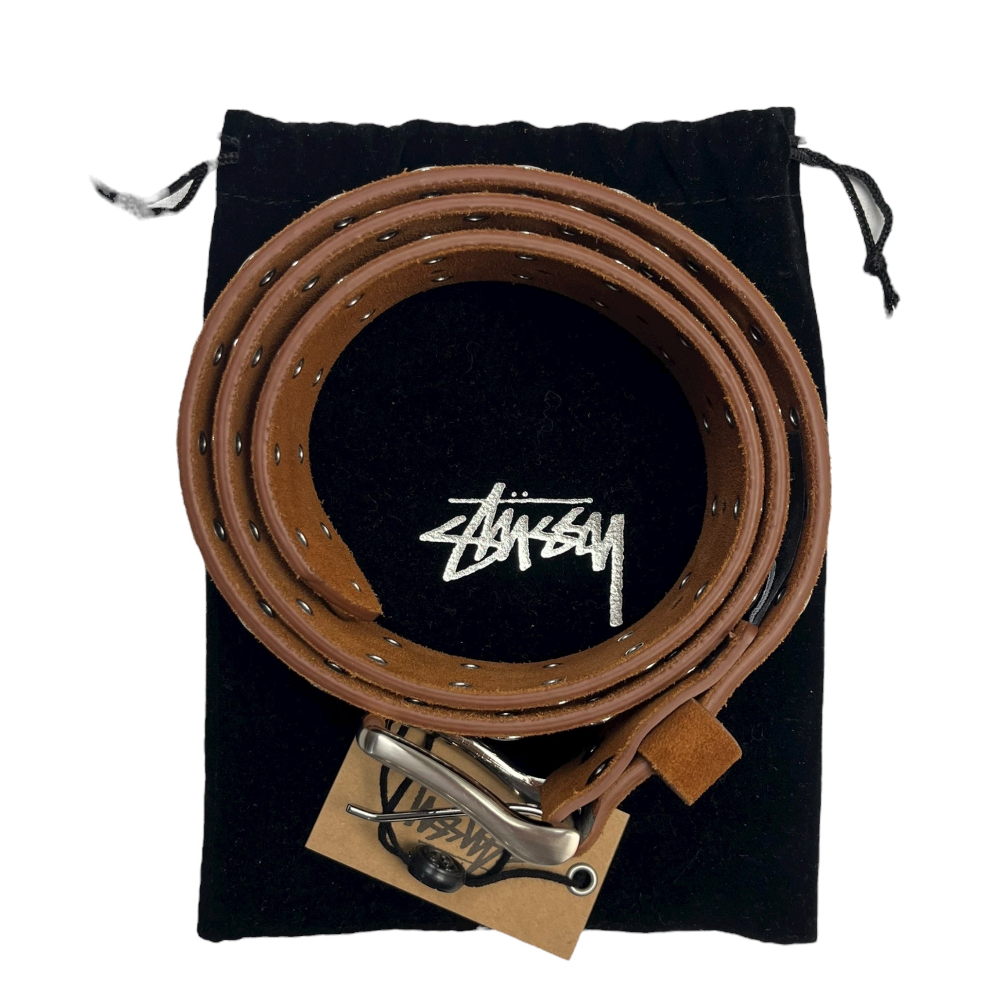 Stussy 8 Ball Studded Belt