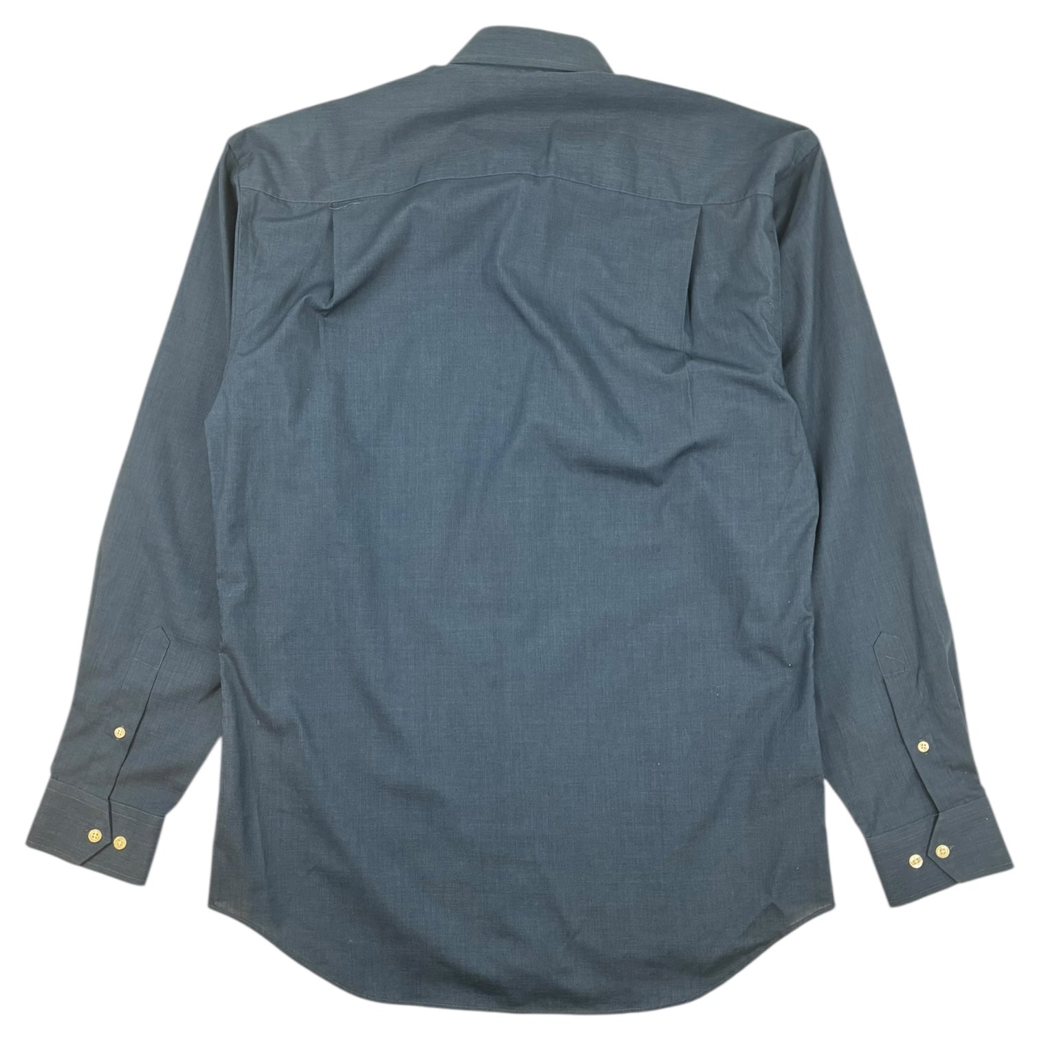 Christian Dior Button-Up Dress Shirt Navy