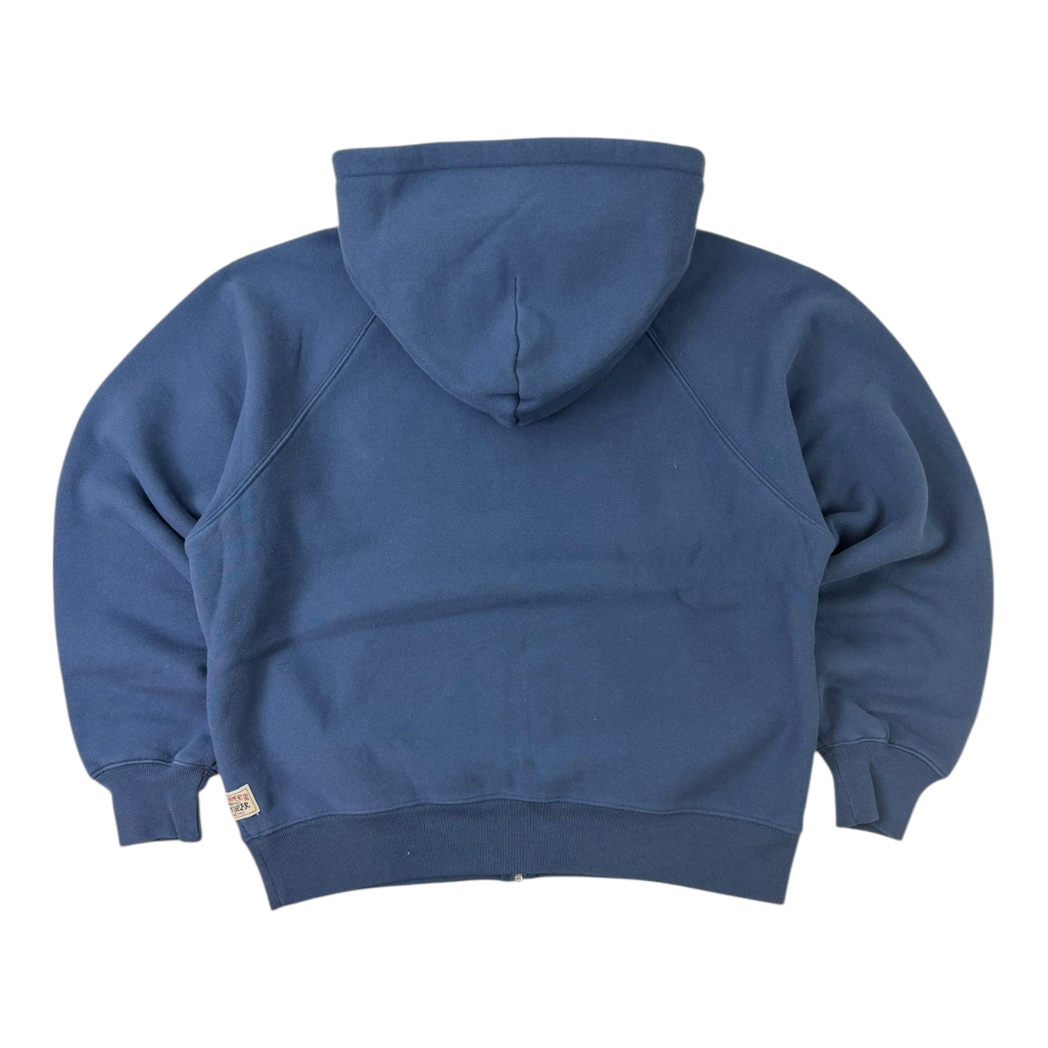 Stussy Raglan Zip Hoodie Navy