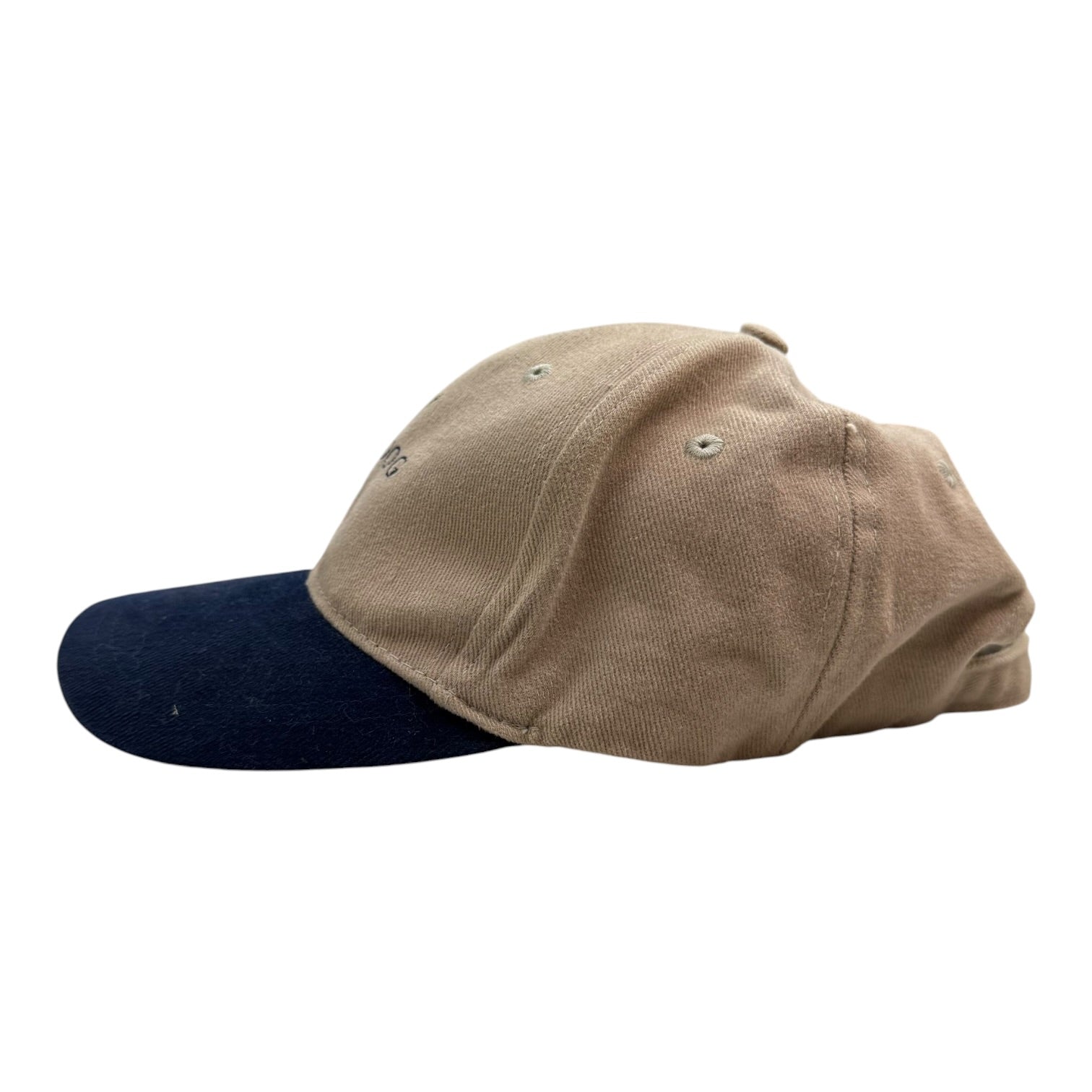Vintage Big Dogs Golf Hat Blue/Beige
