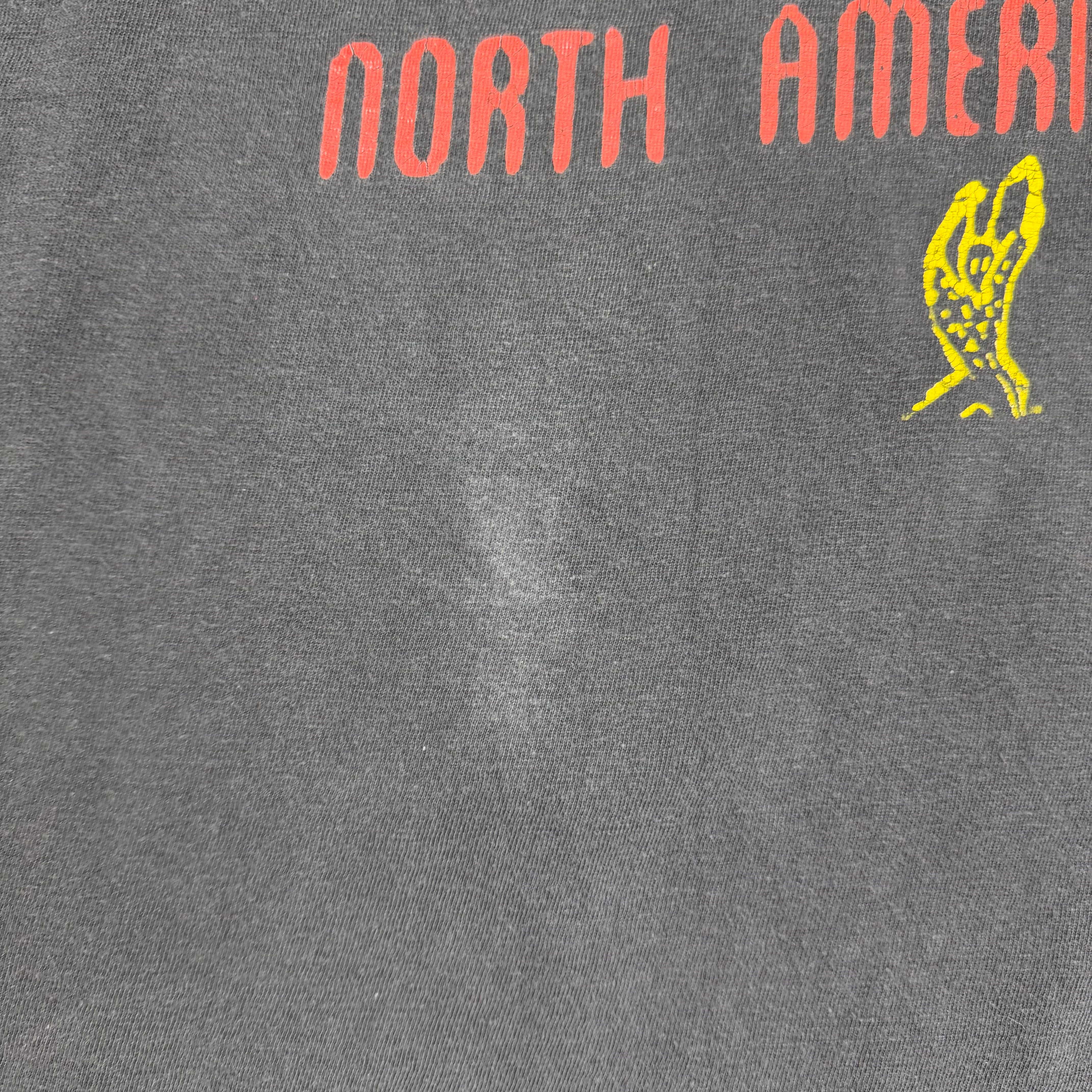 1994 The Rolling Stones Voodoo Lounge North America Tour Tee Black