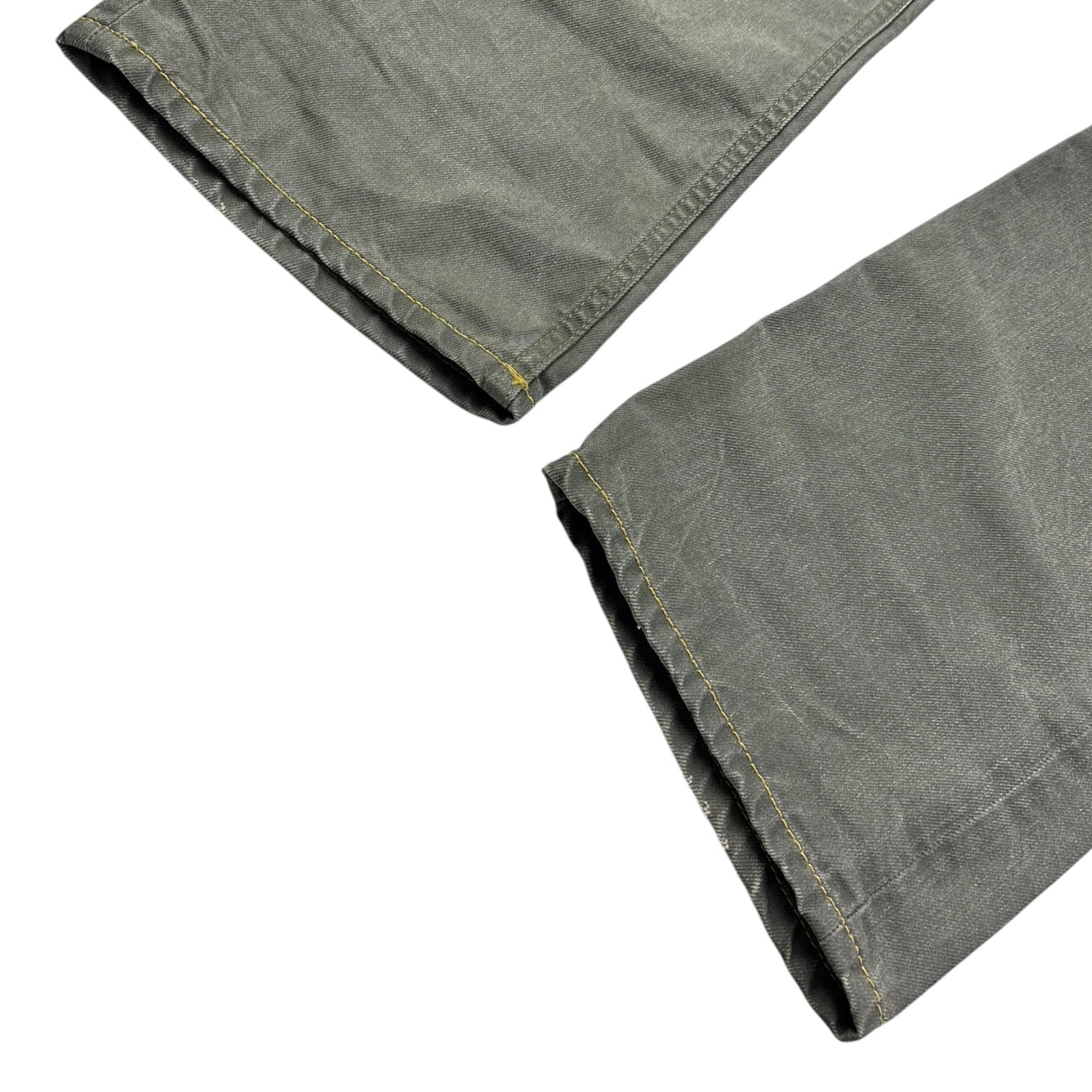 Y2K Diesel Waykee Straight Jeans Washed Green