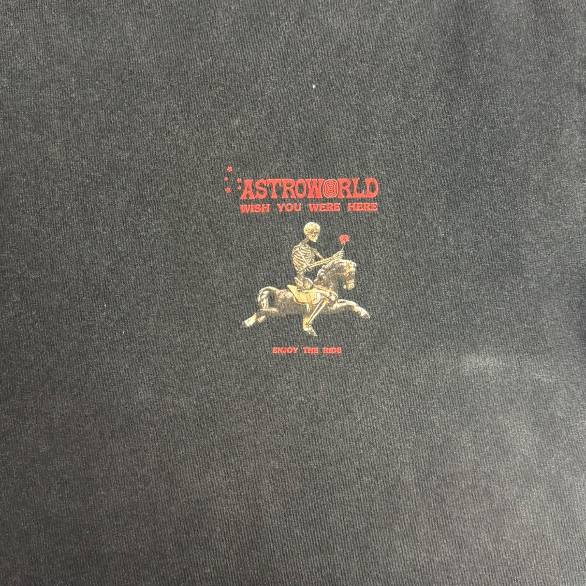 Travis Scott Astroworld Enjoy The Ride Tee Black