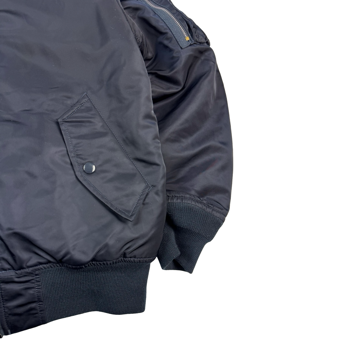 Vintage Alpha Industries Bomber Jacket Dark Navy