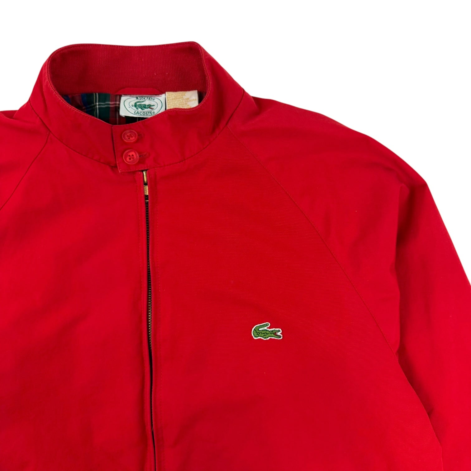 Vintage Lacoste Harrington Jacket Red