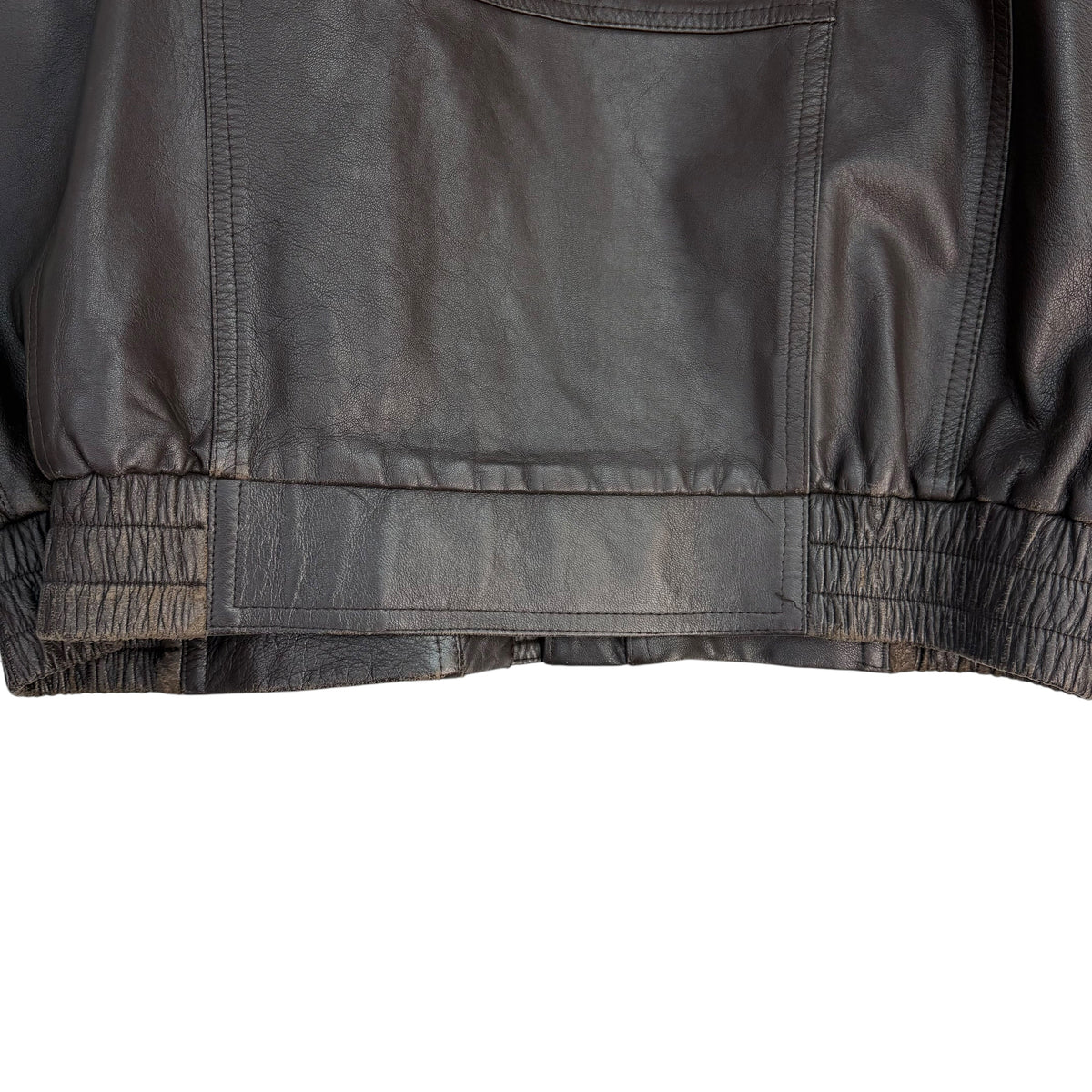 Vintage Gabriel Collection Leather Jacket Dark Brown