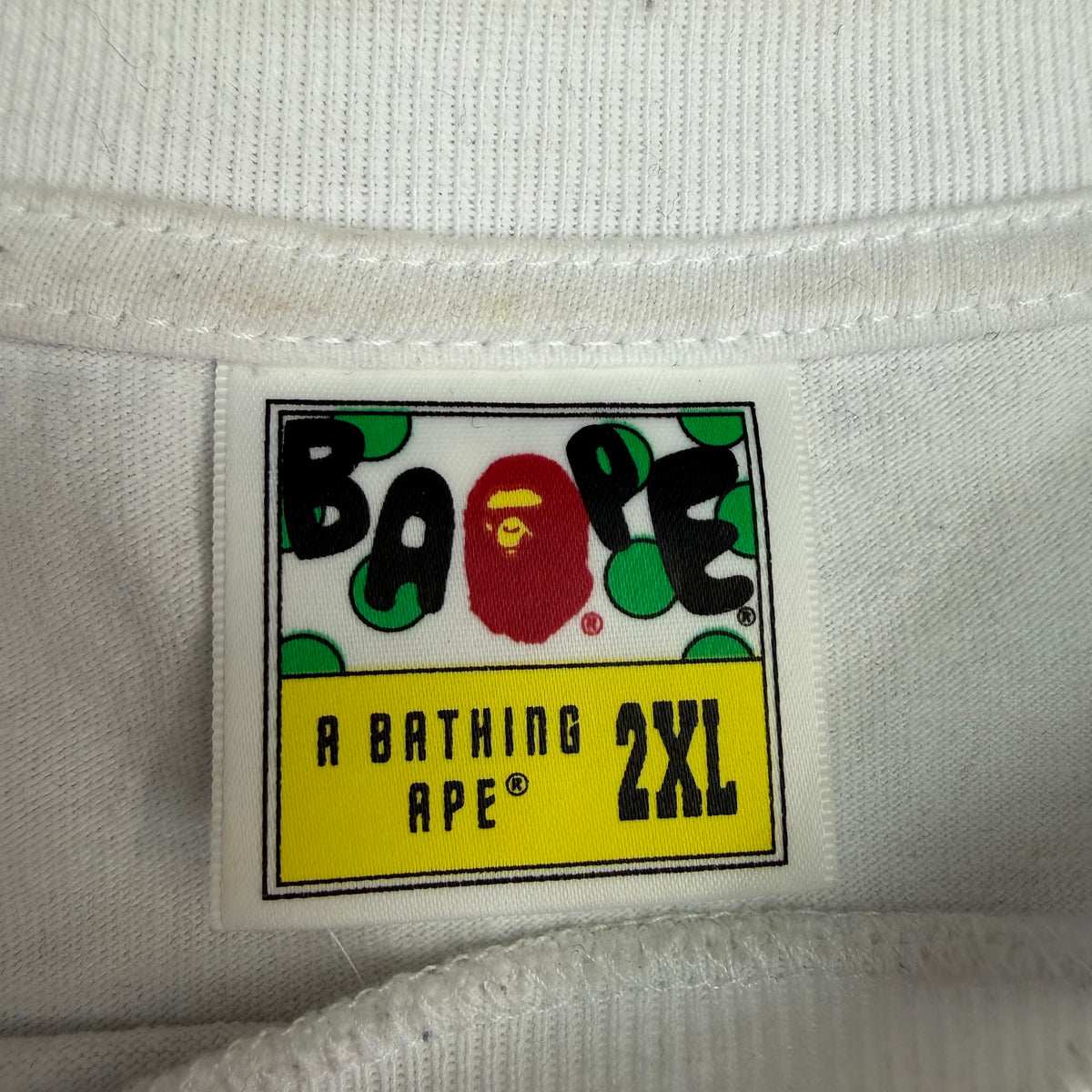 Bape Baby Milo Tee White