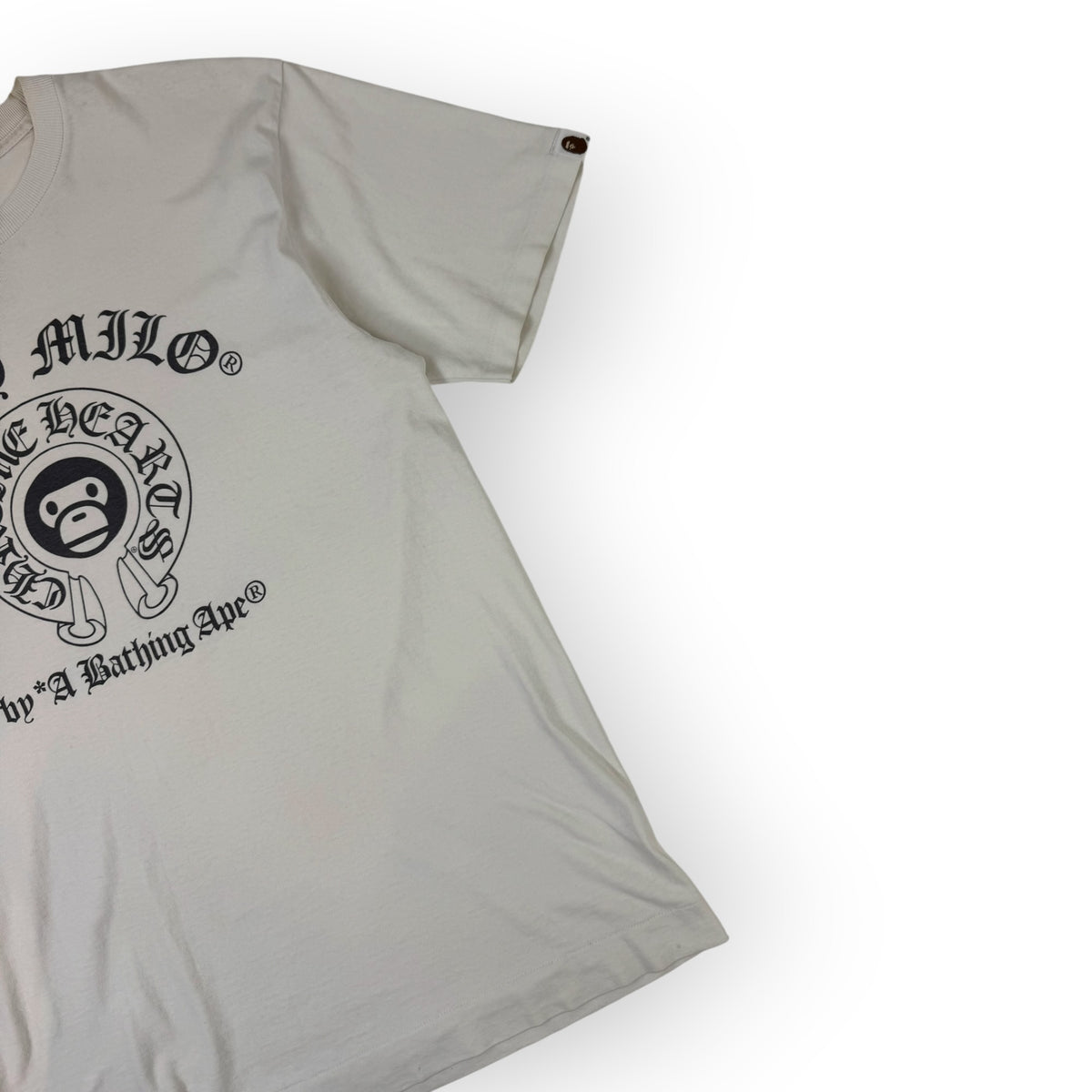 Chrome Hearts x Baby Milo Bape T-Shirt White