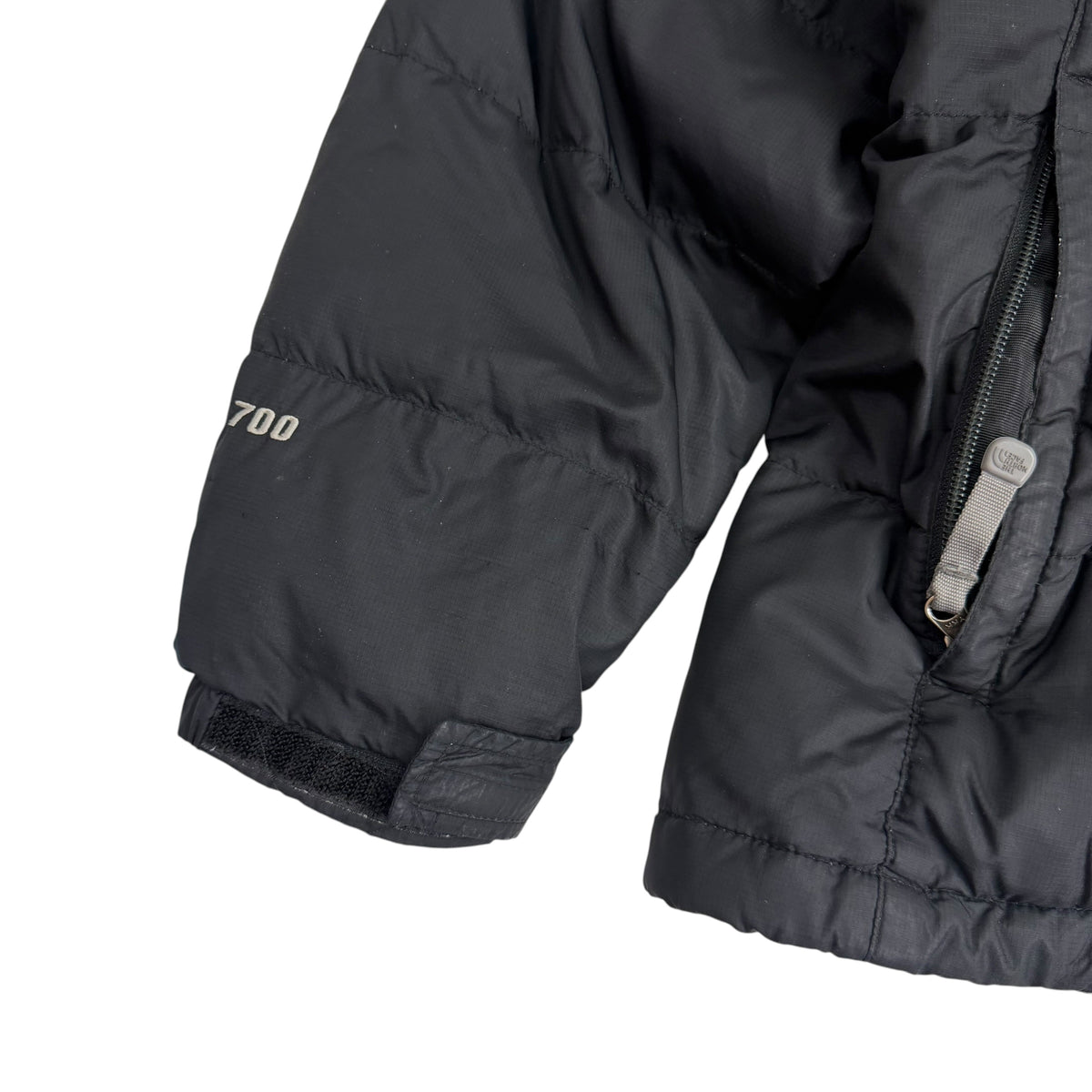 (W) Vintage The North Face 700 Fill Jacket Black