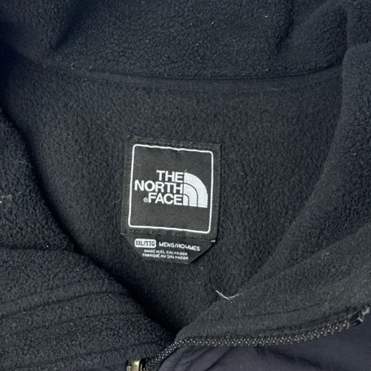 The North Face Denali Zip Up Jacket Black