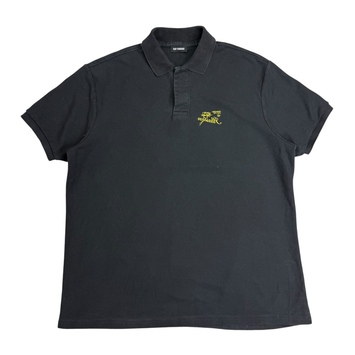 RAF Simons Illusion Polo Black