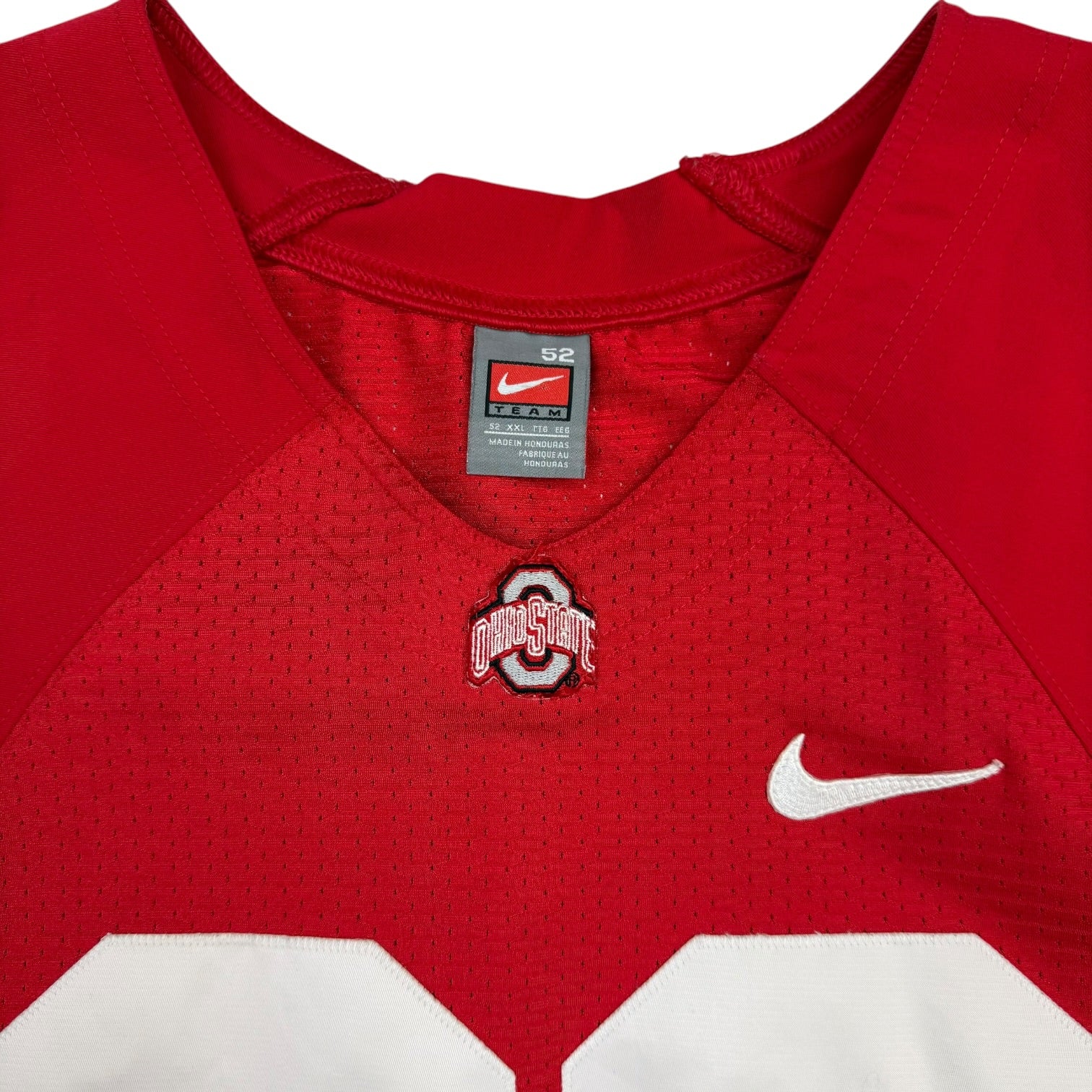 Vintage Ohio State University Beanie Wells Jersey Red