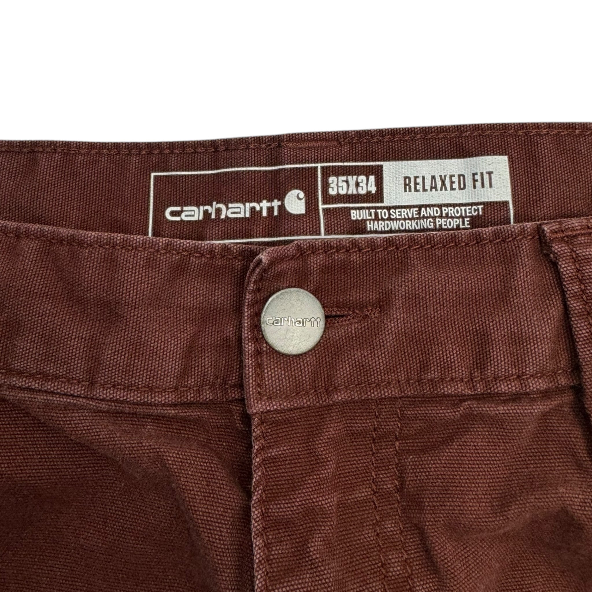 Carhartt Slack Bottoms Red