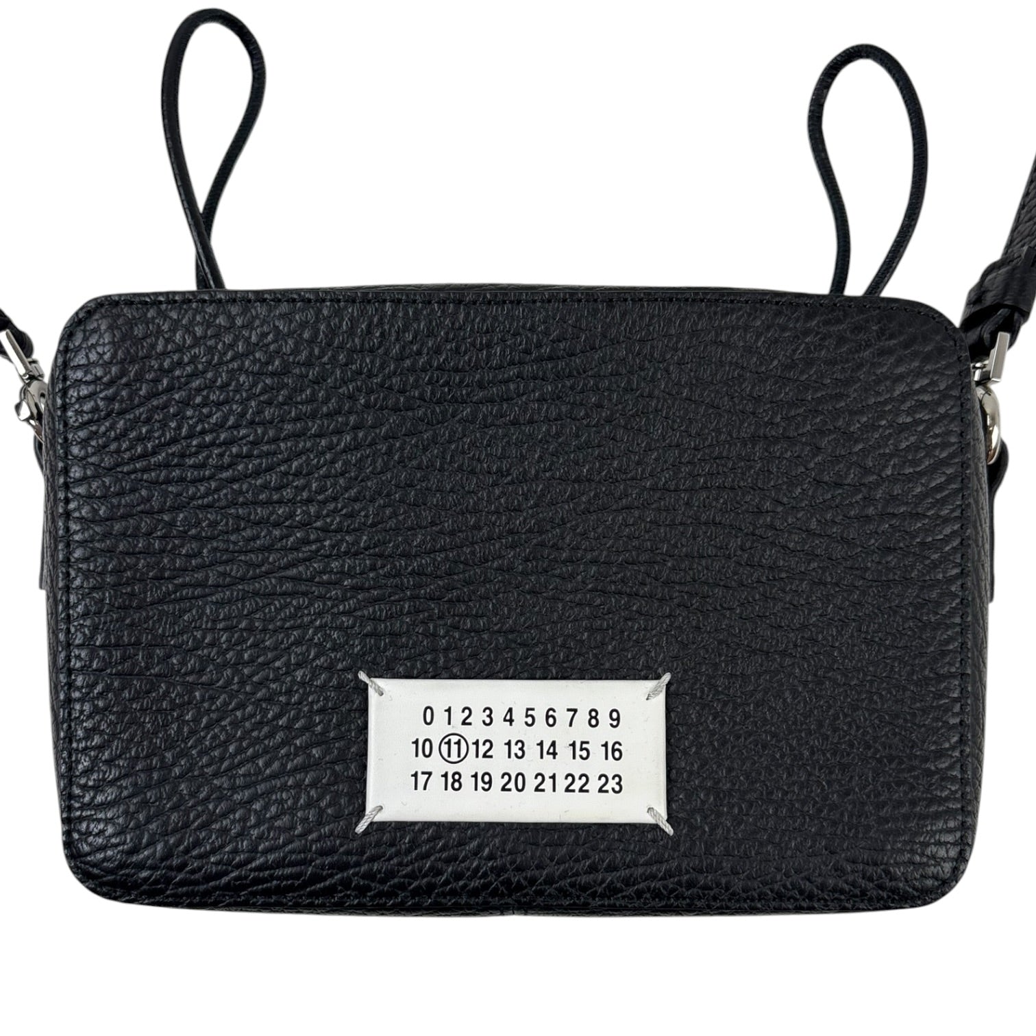 Maison Margiela 5AC Camera Bag Grained Leather Black