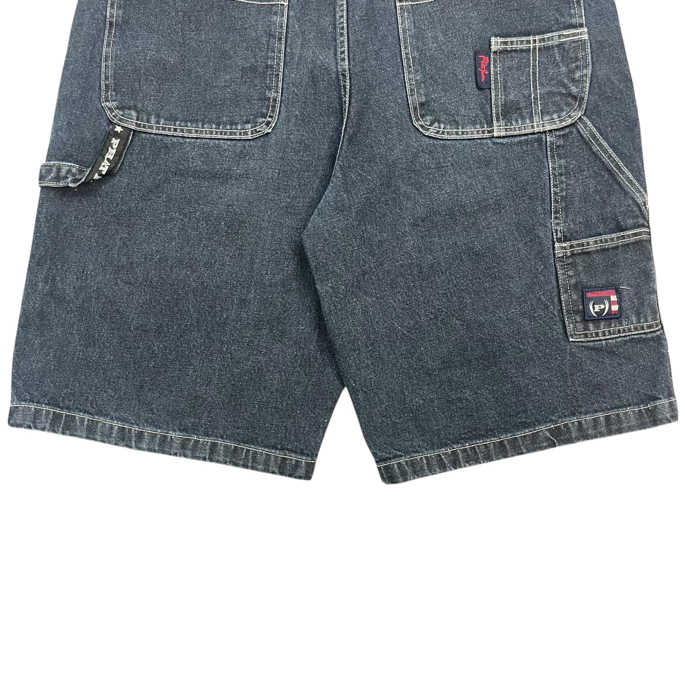 Vintage Y2K Phat Farm Denim Shorts Dark Wash Blue