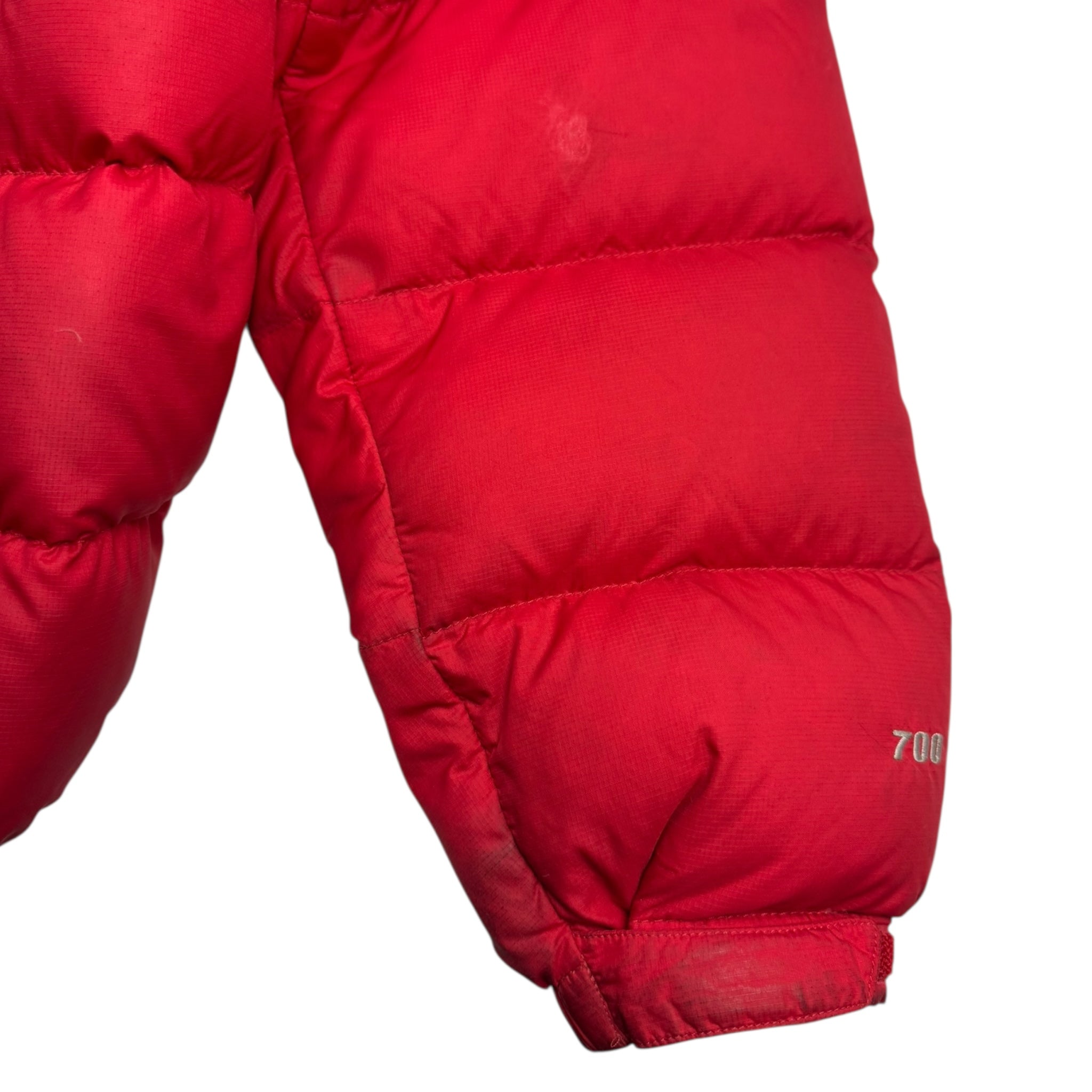 The North Face 700 ‘Nuptse’ Puffer Jacket Red