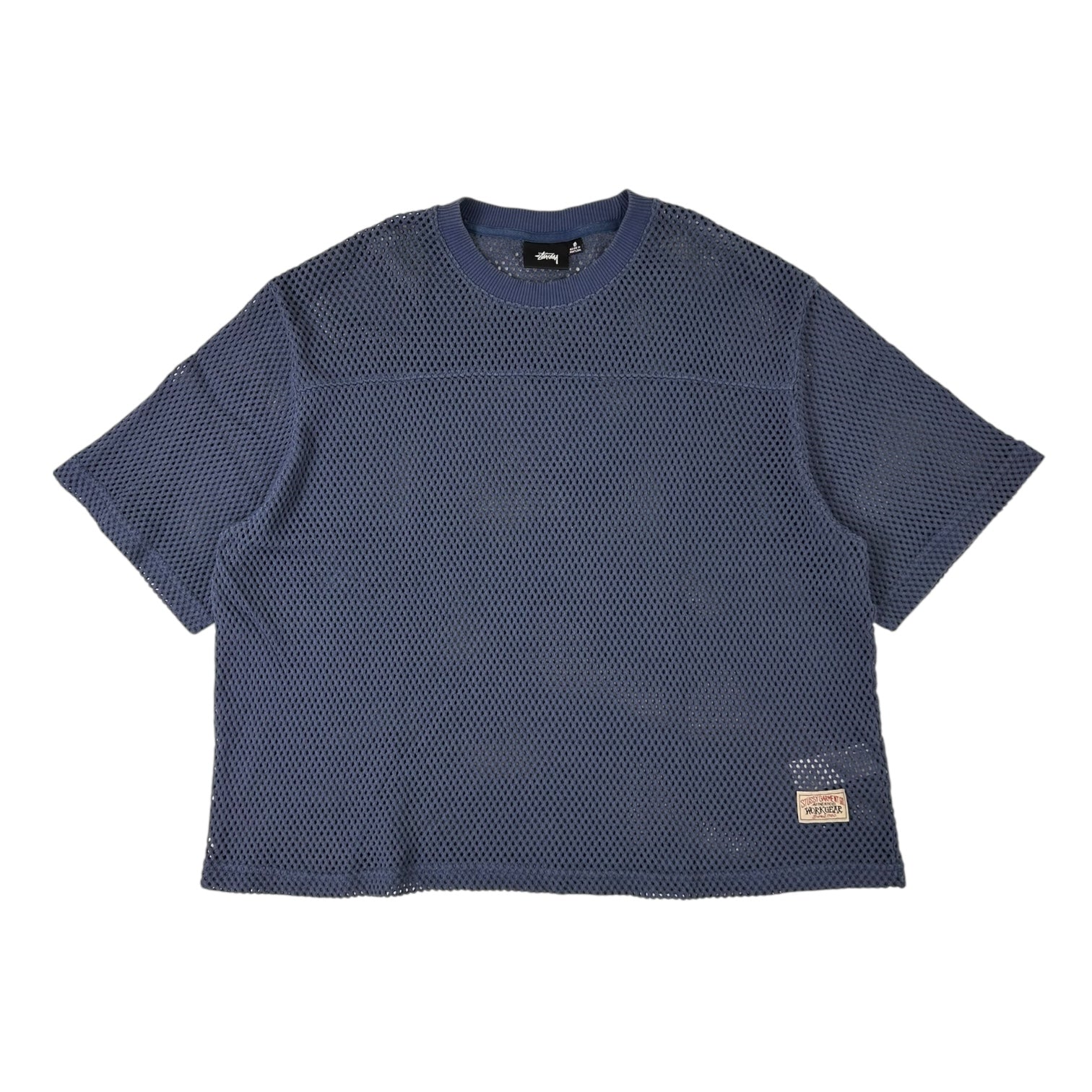 Stussy Team Mesh T-Shirt Blue