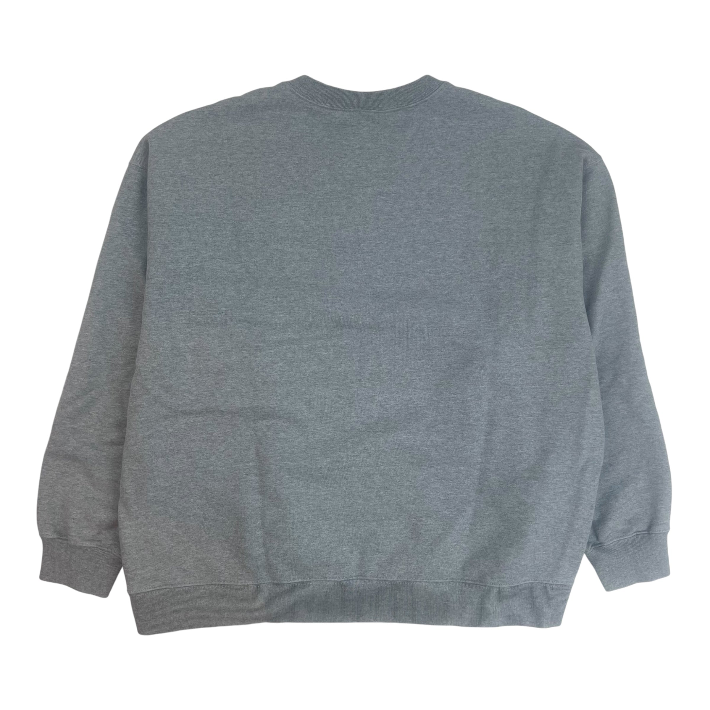 Stussy x Nike World Tour Crewneck Sweatshirt Grey