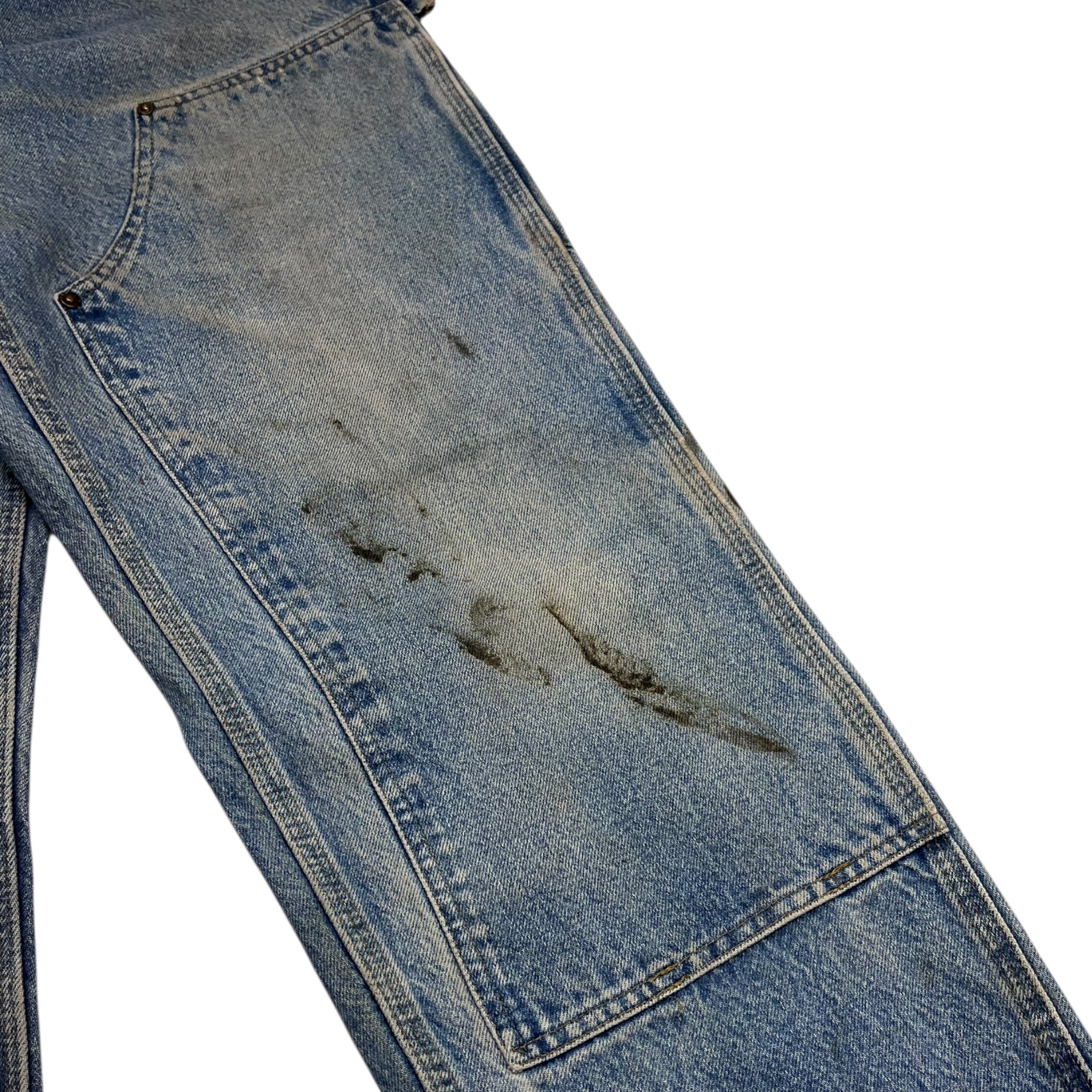 Carhartt Double Knee Work Denim Worn