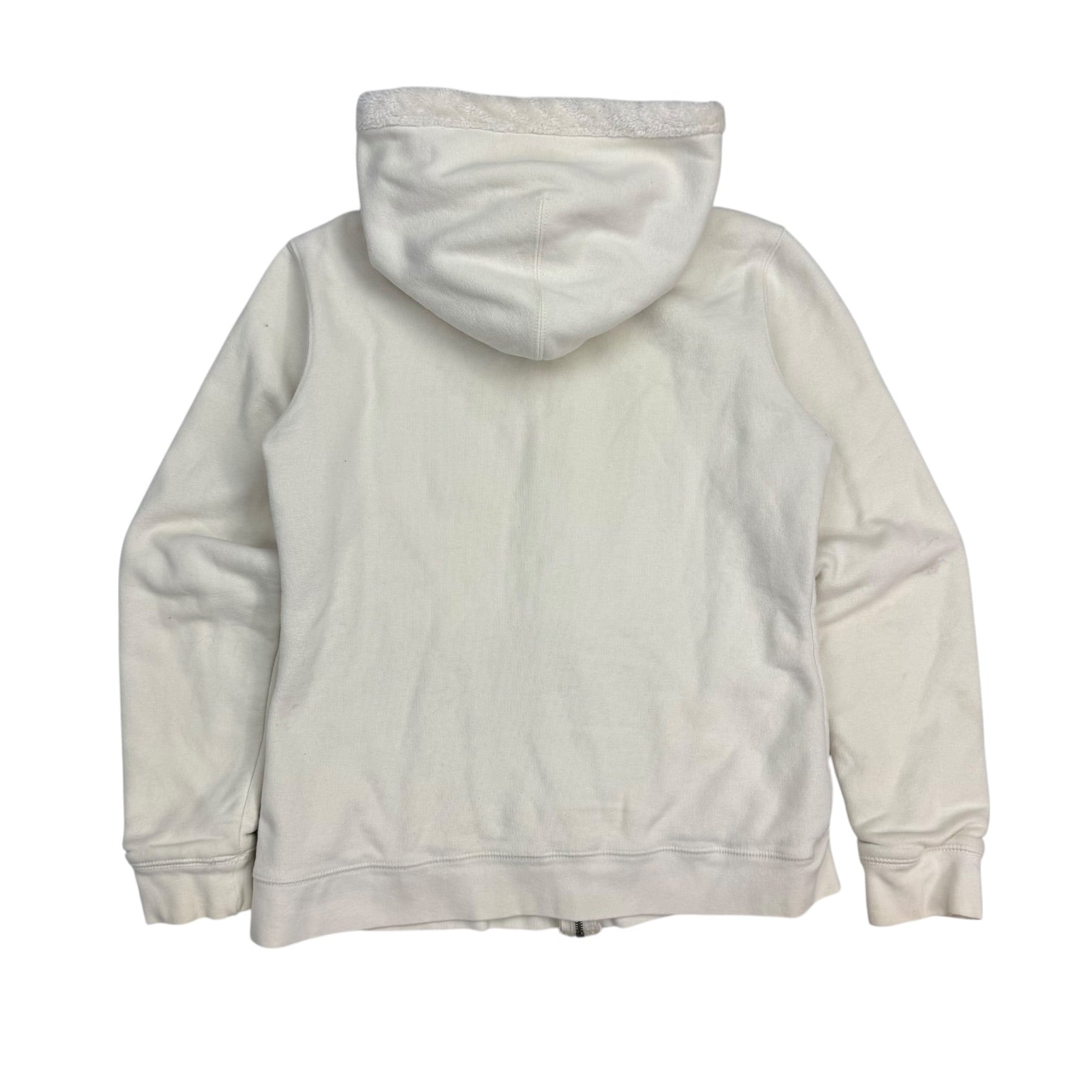 (W) Vintage Carhartt Zip Up Sweater Cream