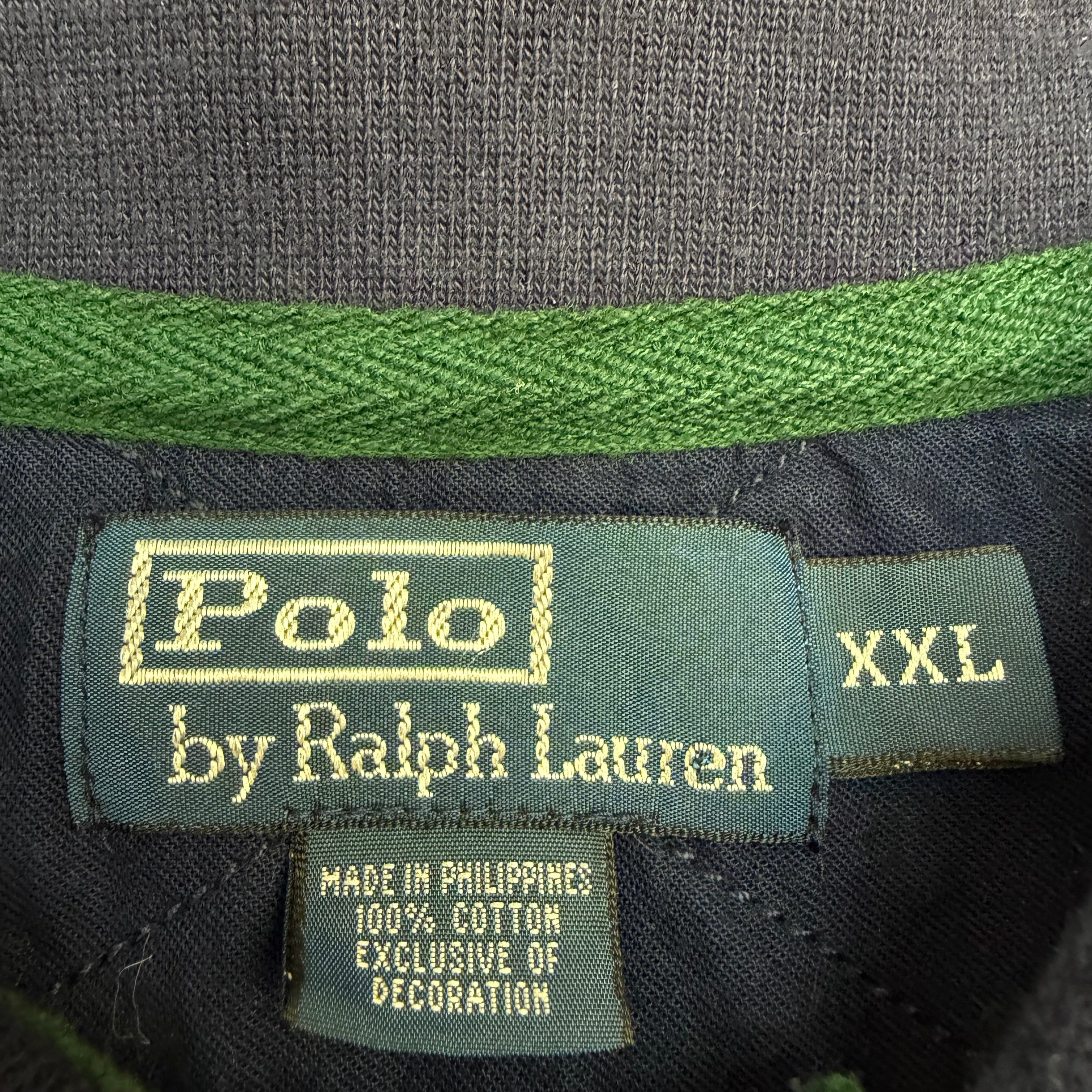 Vintage Polo Ralph Lauren Big Pony Crest Polo Navy