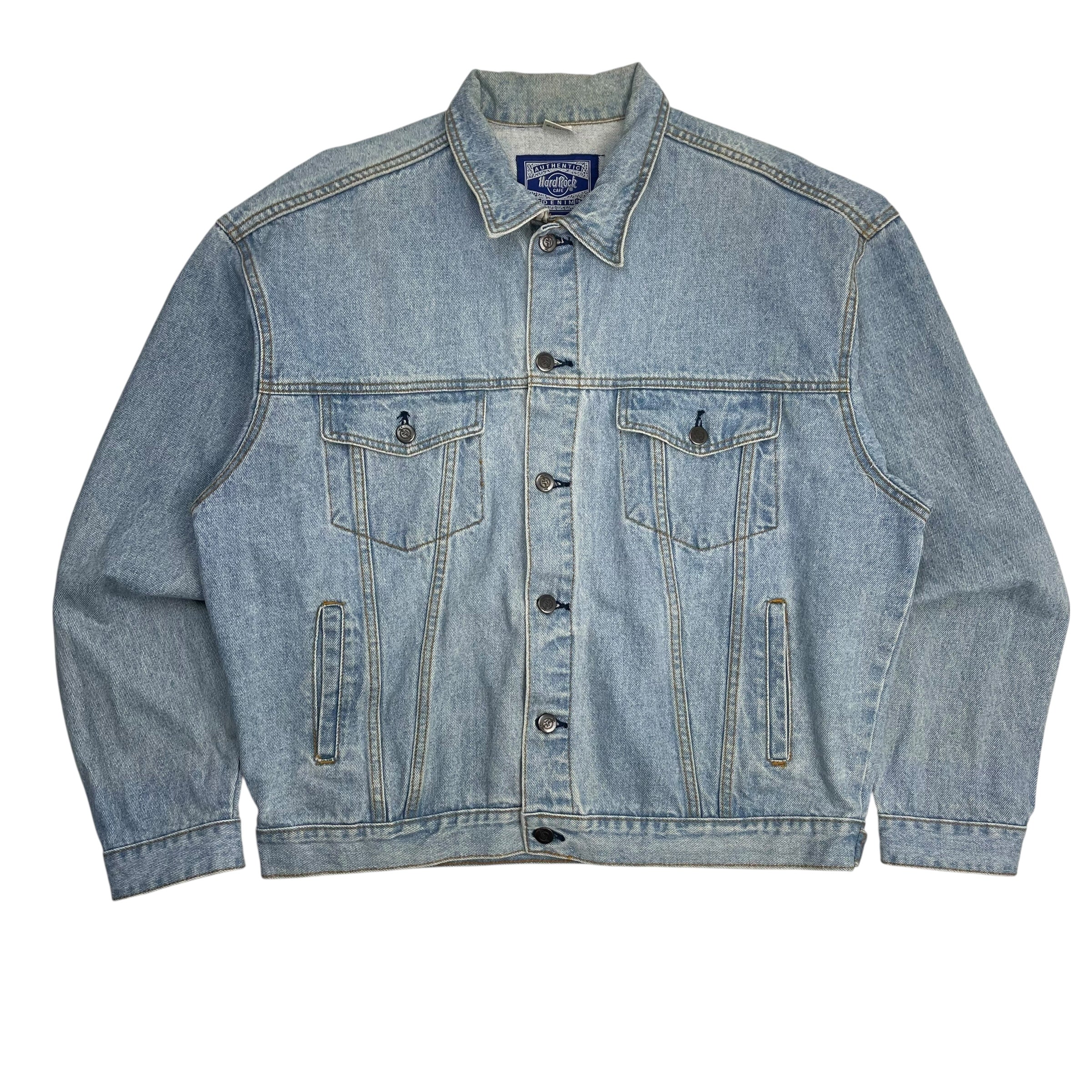 Vintage Hard Rock Cafe Las Vegas Denim Jacket