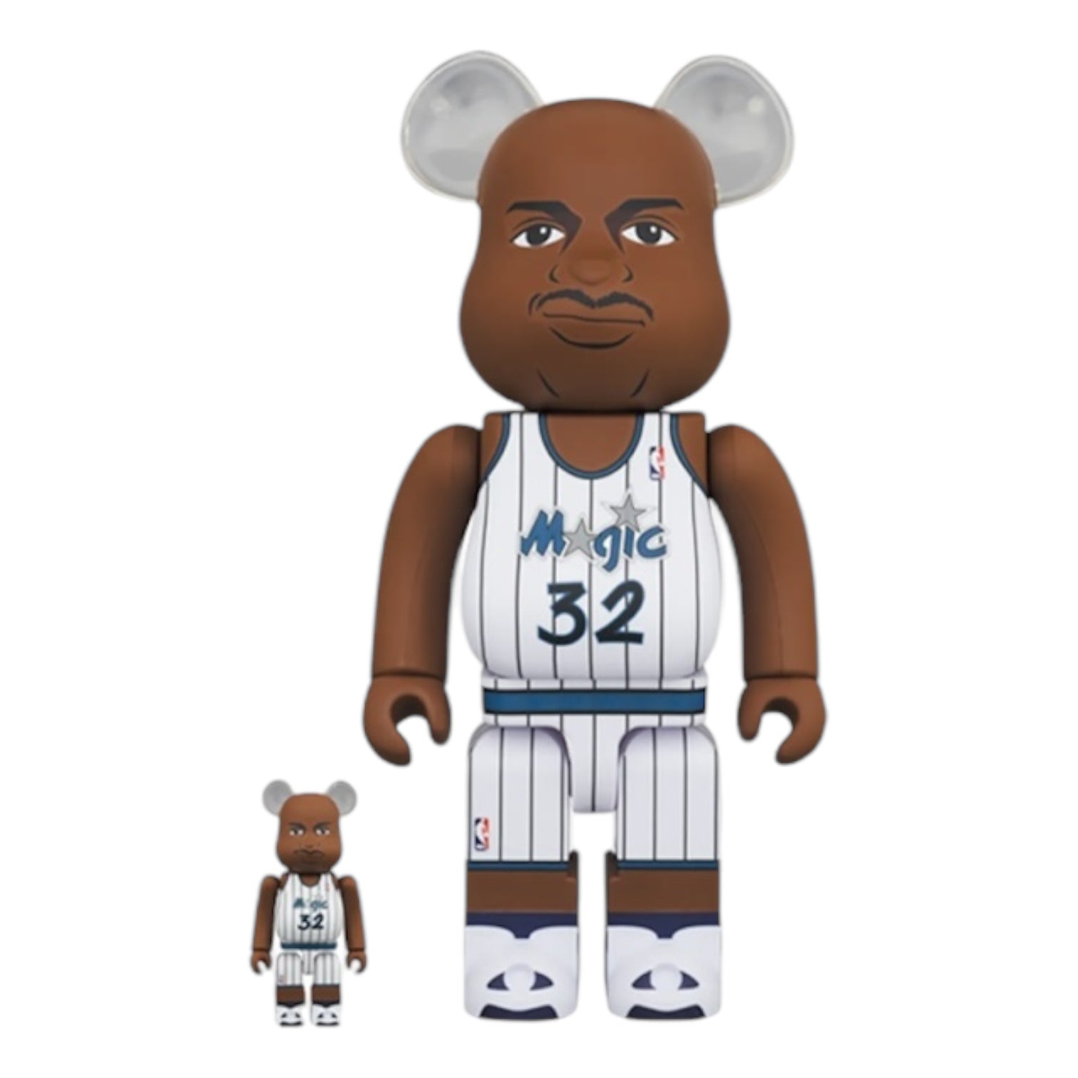 Bearbrick Shaquille O’Neal Orlando Magic 100% & 400% Set (Steal)