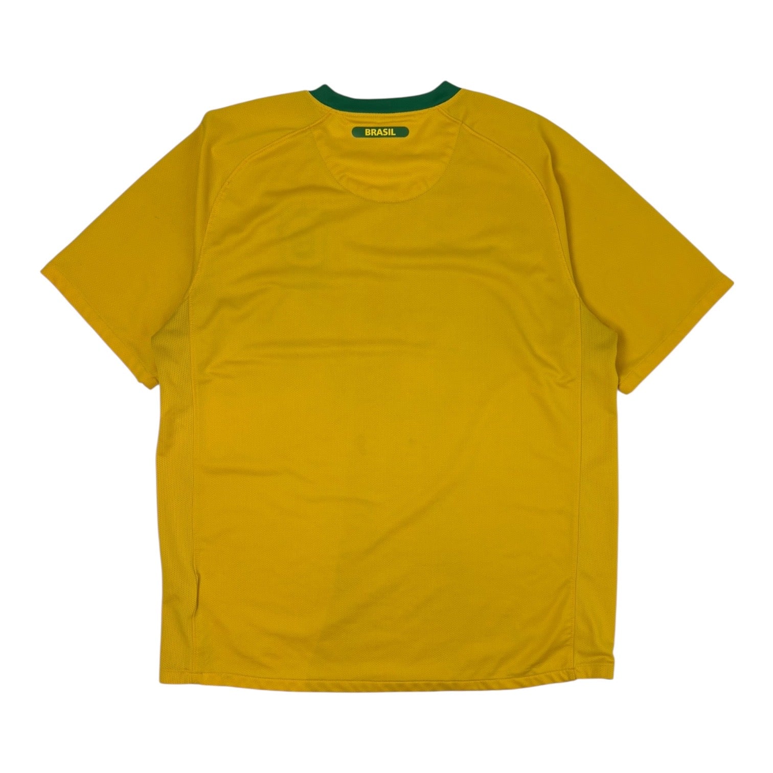 Vintage 2010 Nike CBF Brasil Home Jersey Yellow