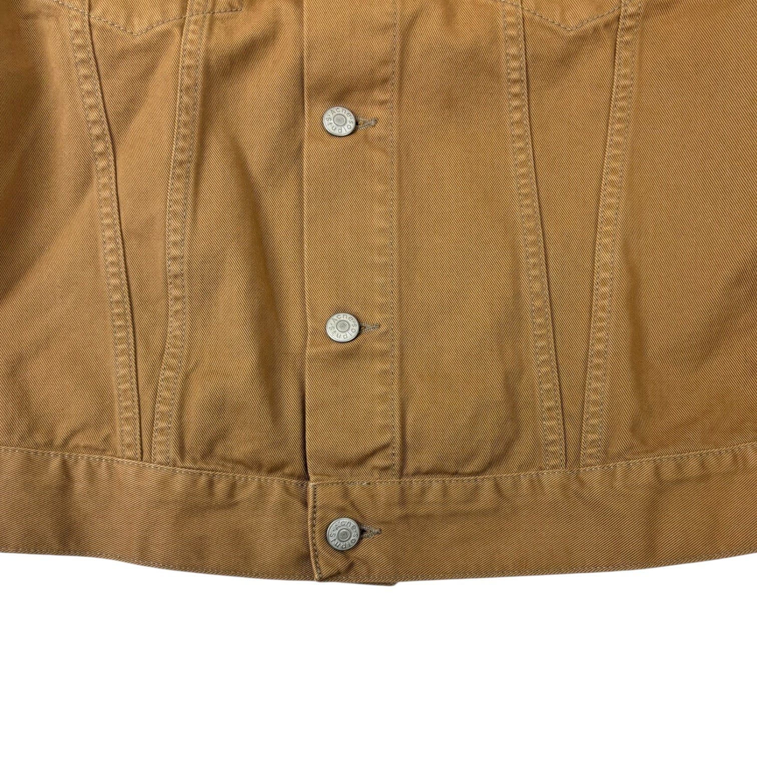 Acne Studios Canvas Trucker Jacket Tan