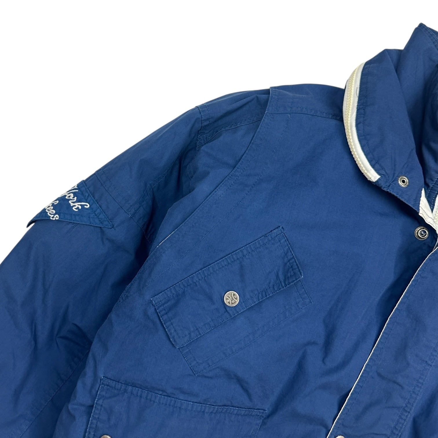 Vintage New York Yankees Zip Up Jacket Navy Blue