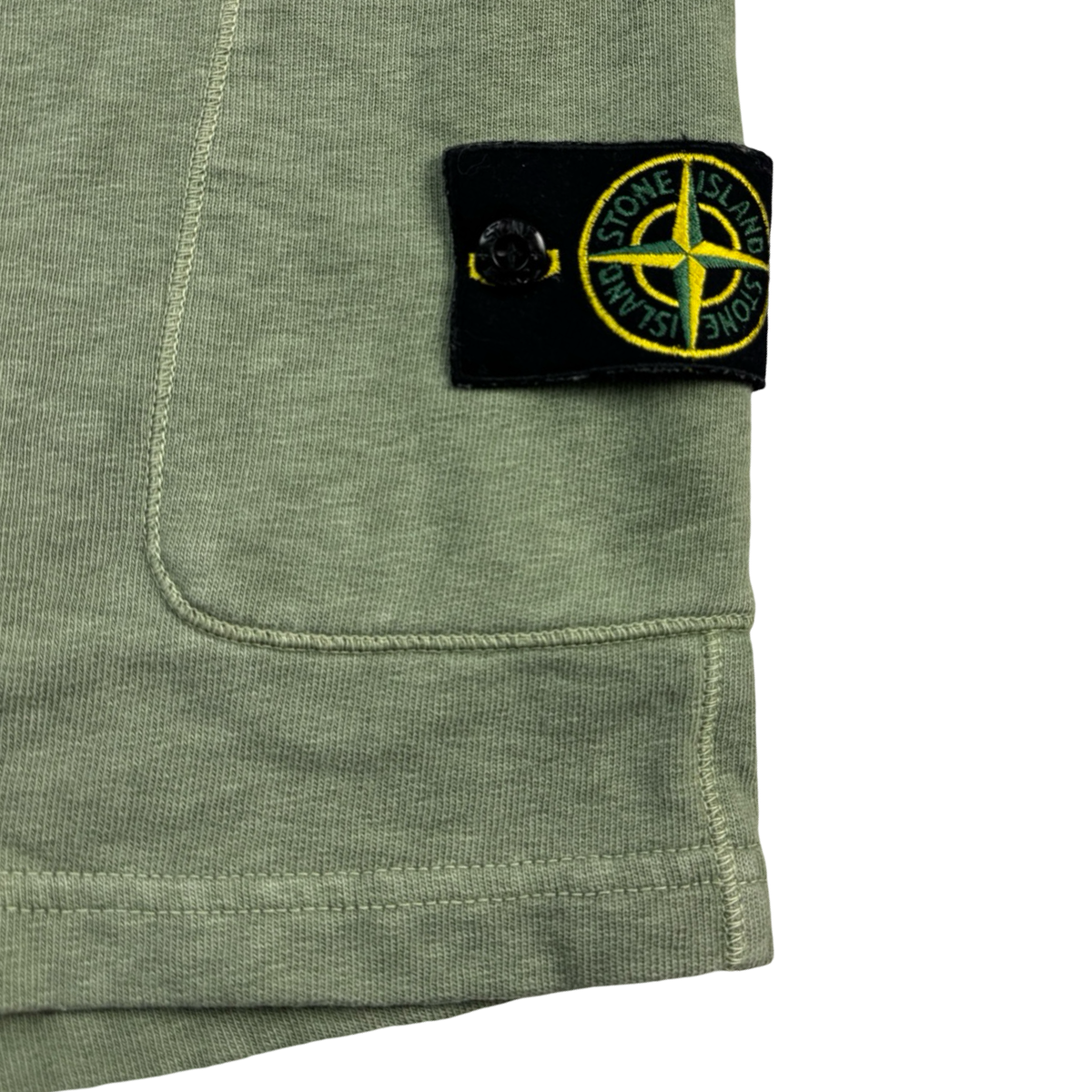 Stone Island Mock-Fly Sweat Short