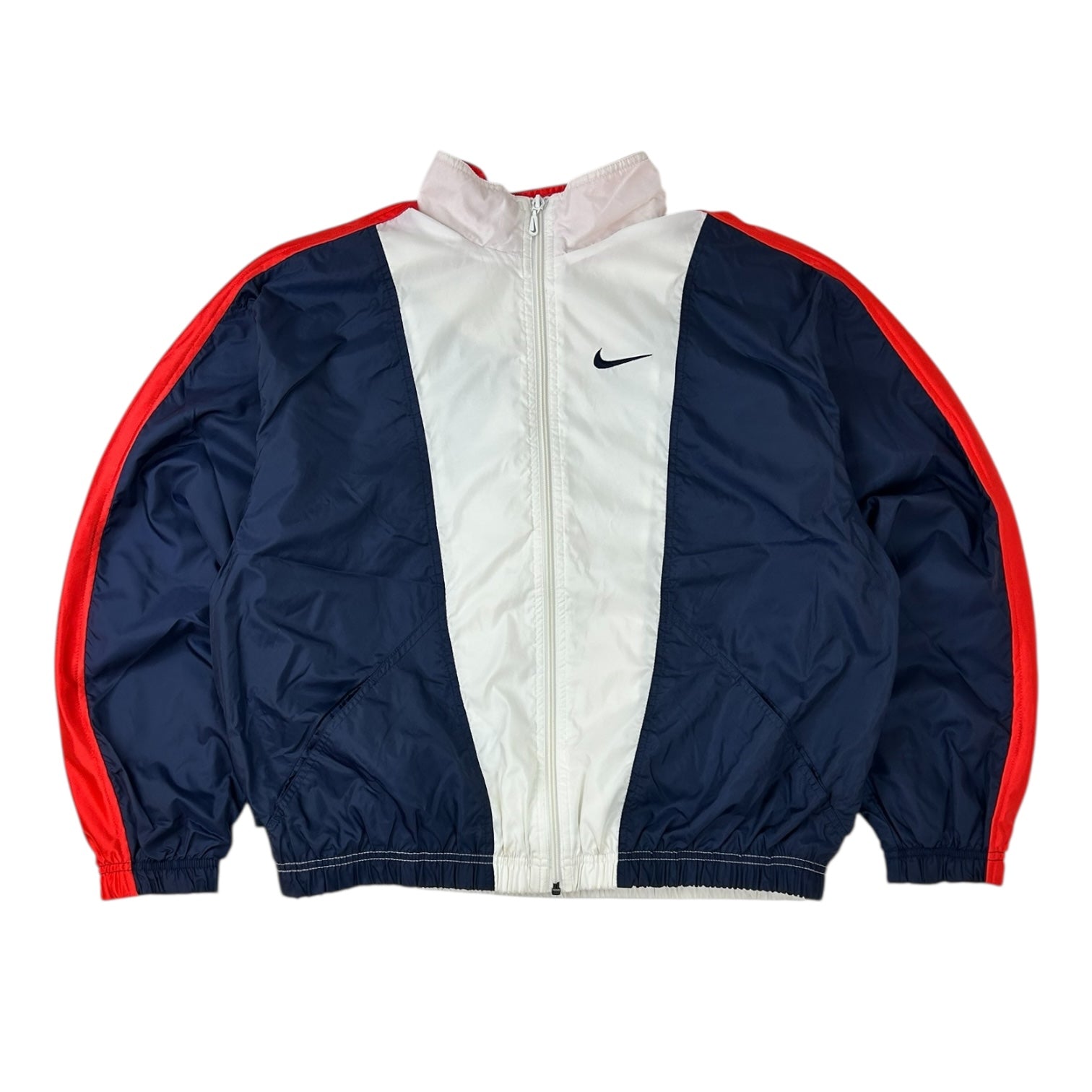 Vintage Nike Track Jacket Navy/Red