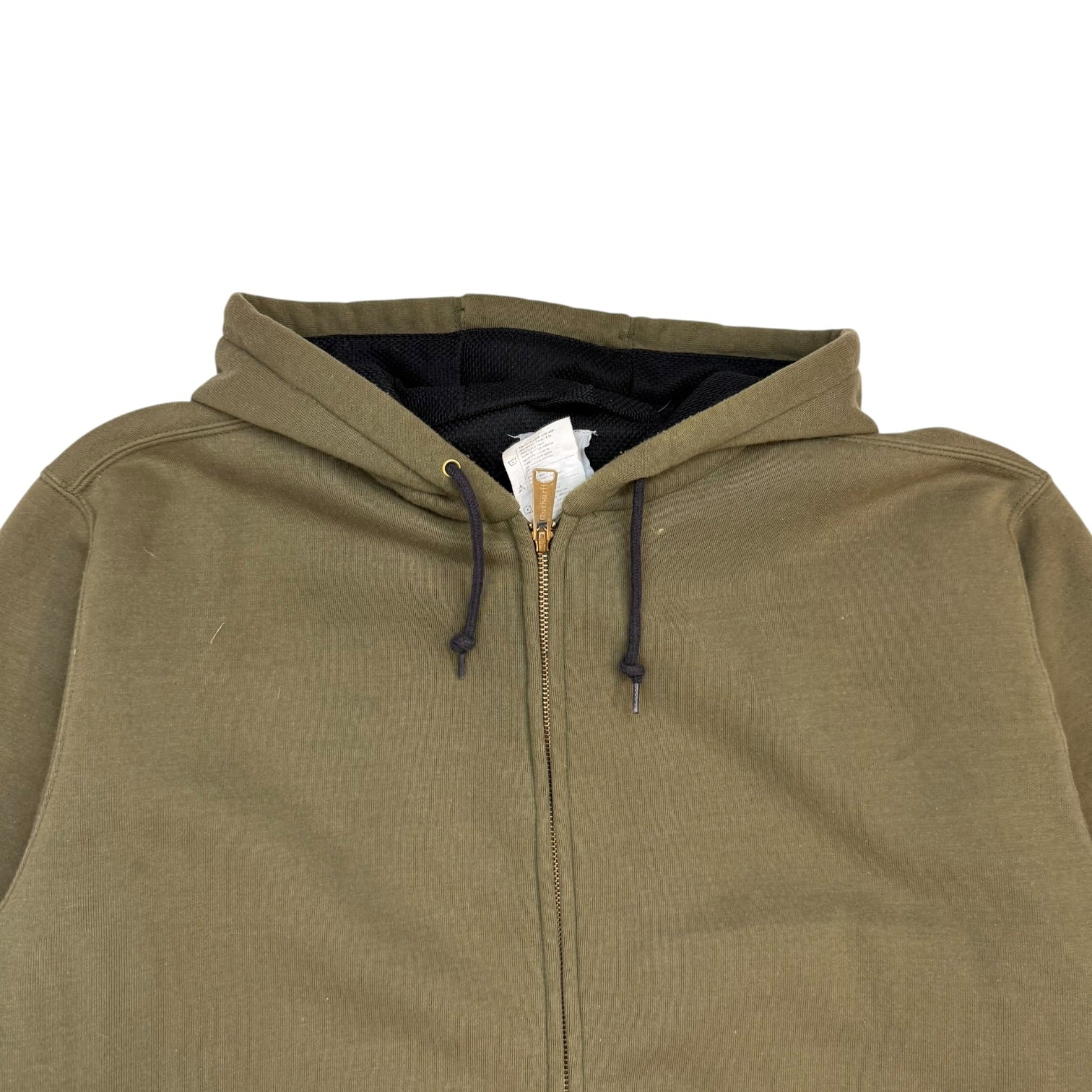 Vintage Carhartt Zip Up Sweater Olive Green