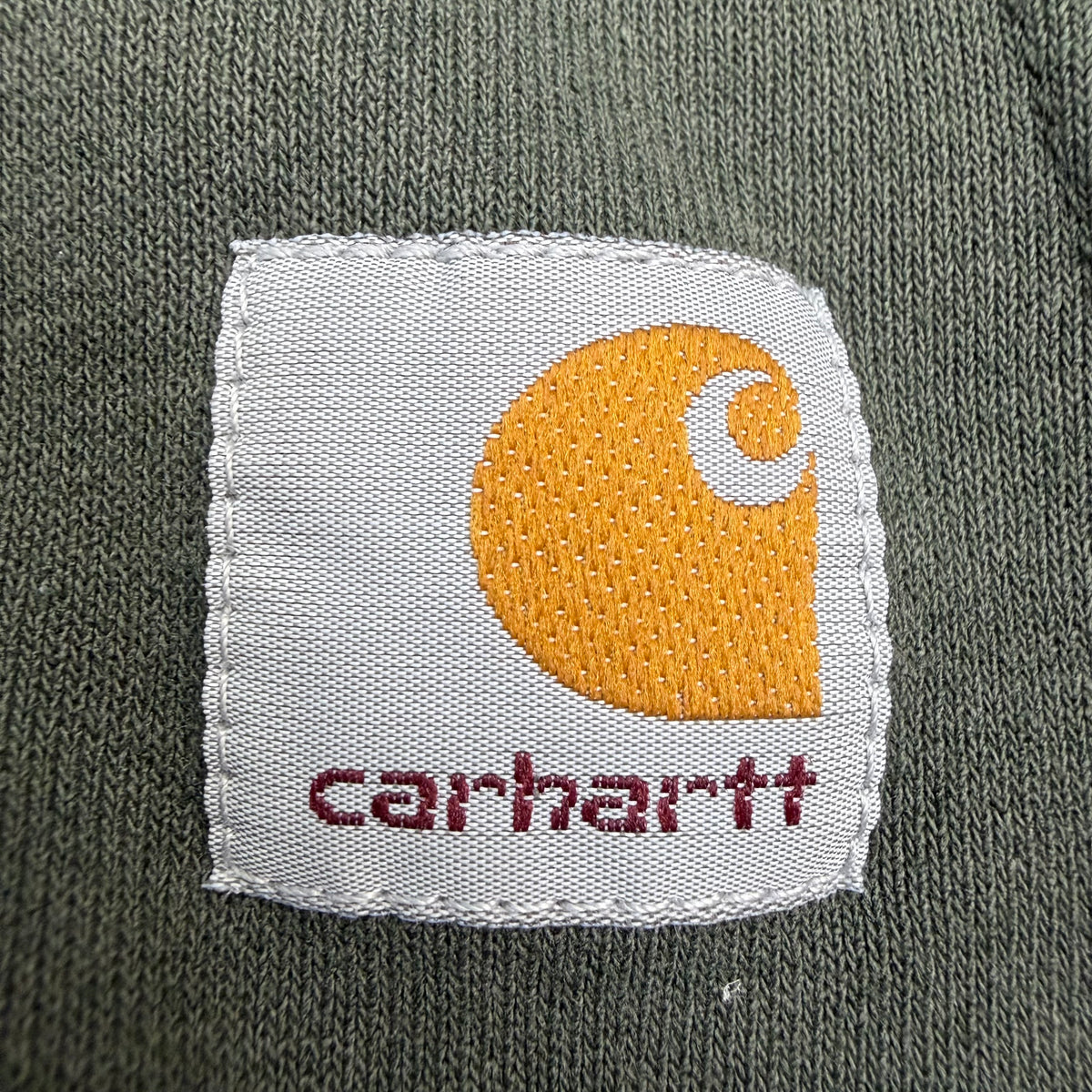 Vintage Carhartt Zip Up Hoodie Green