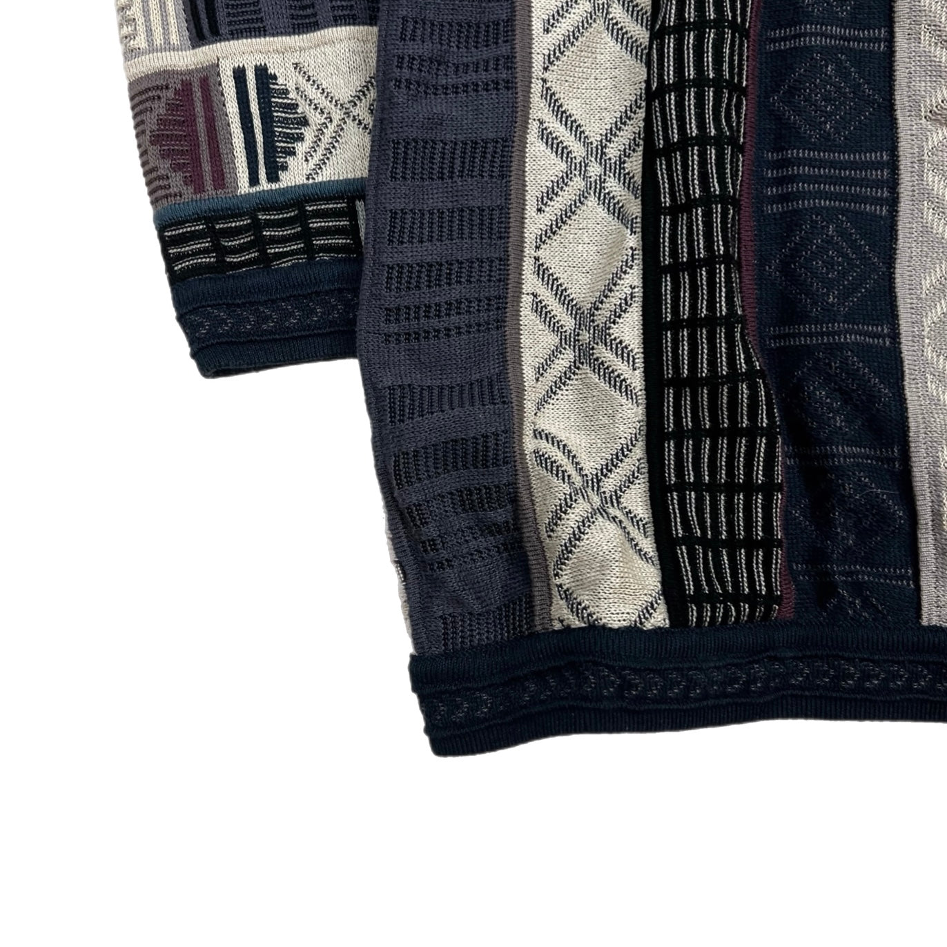 Vintage Tundra 3D Knit Purple/Navy/Multi