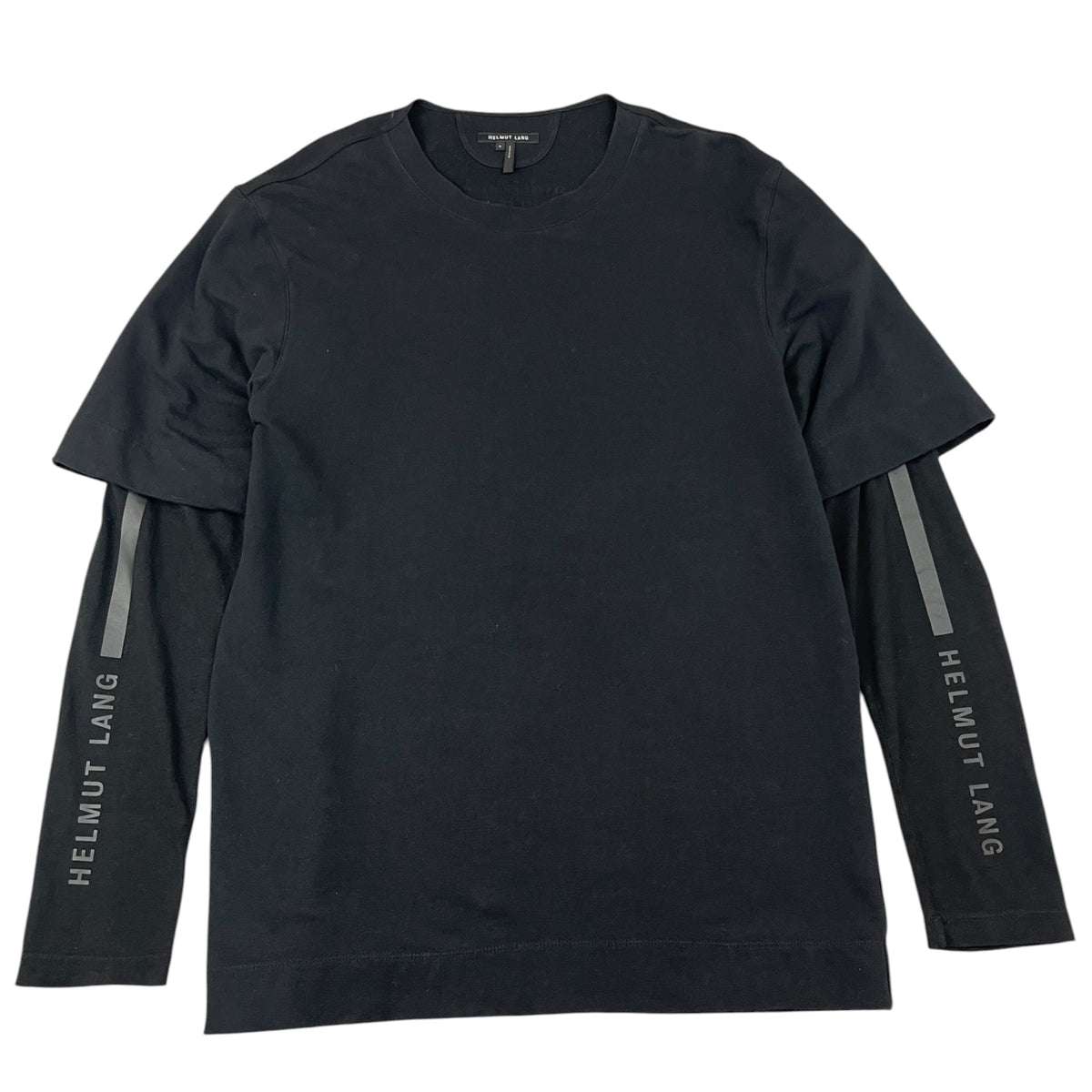 Helmut Lang Séance De Travail Double-Layer Long-Sleeve T-Shirt