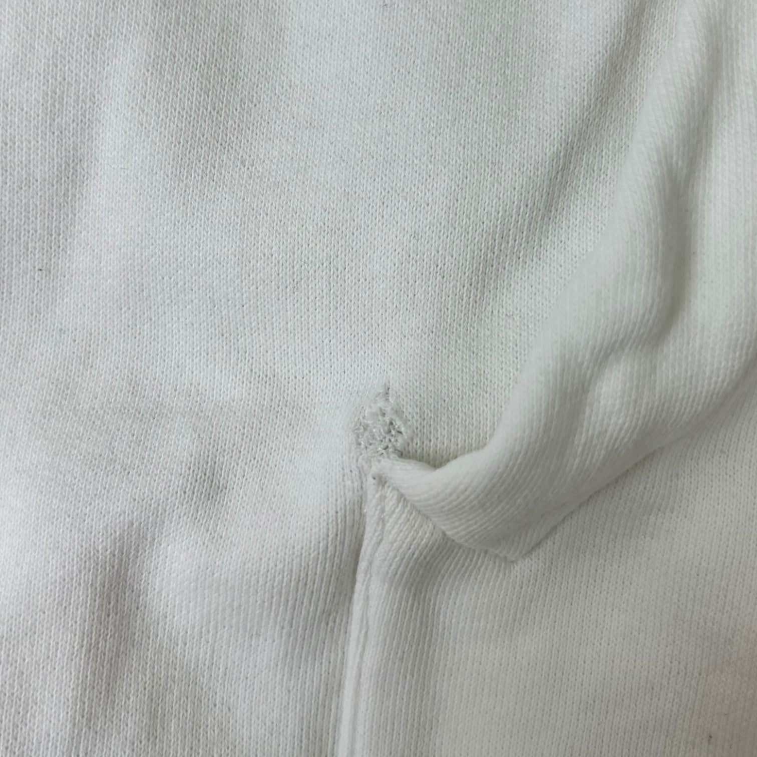 Acne Studios Fennis Evil Face Hoodie White