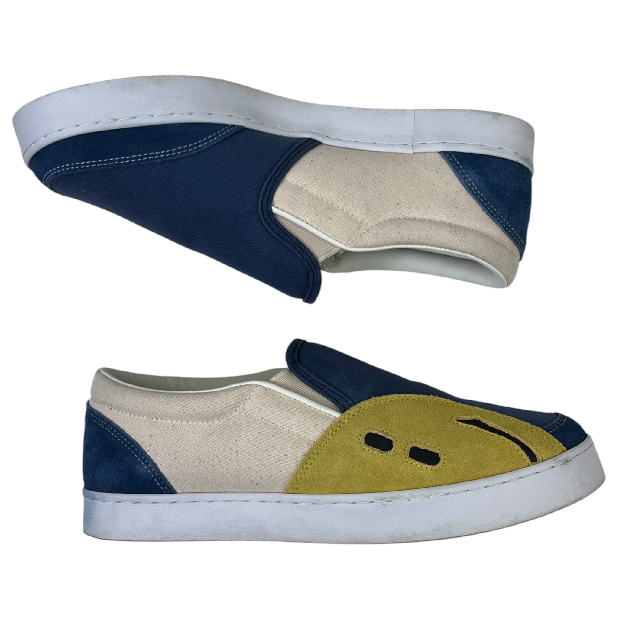 KAPITAL Rain Smiley Slip-On Sneakers (Used)