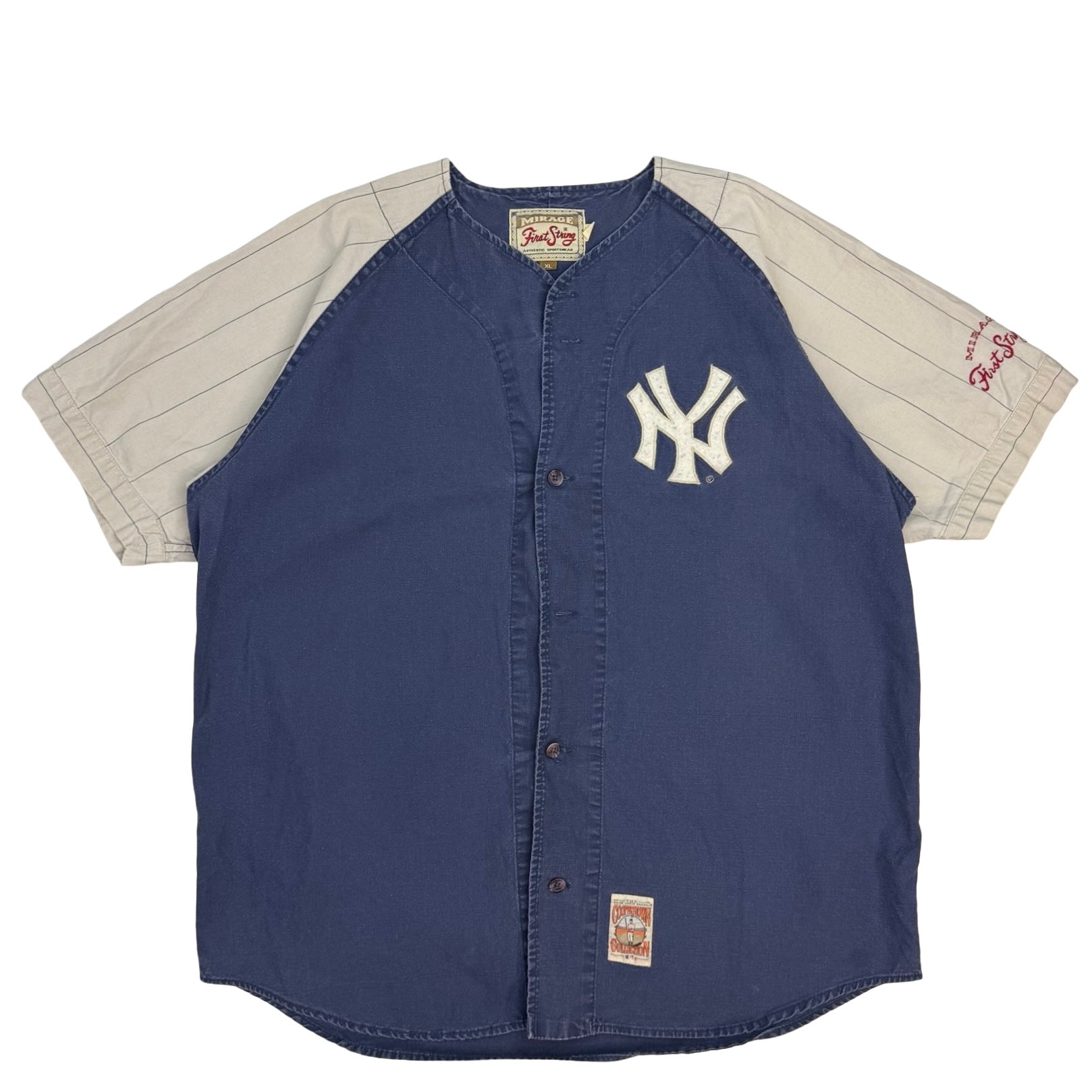 Vintage New York Yankees “1961” Baseball Shirt Blue