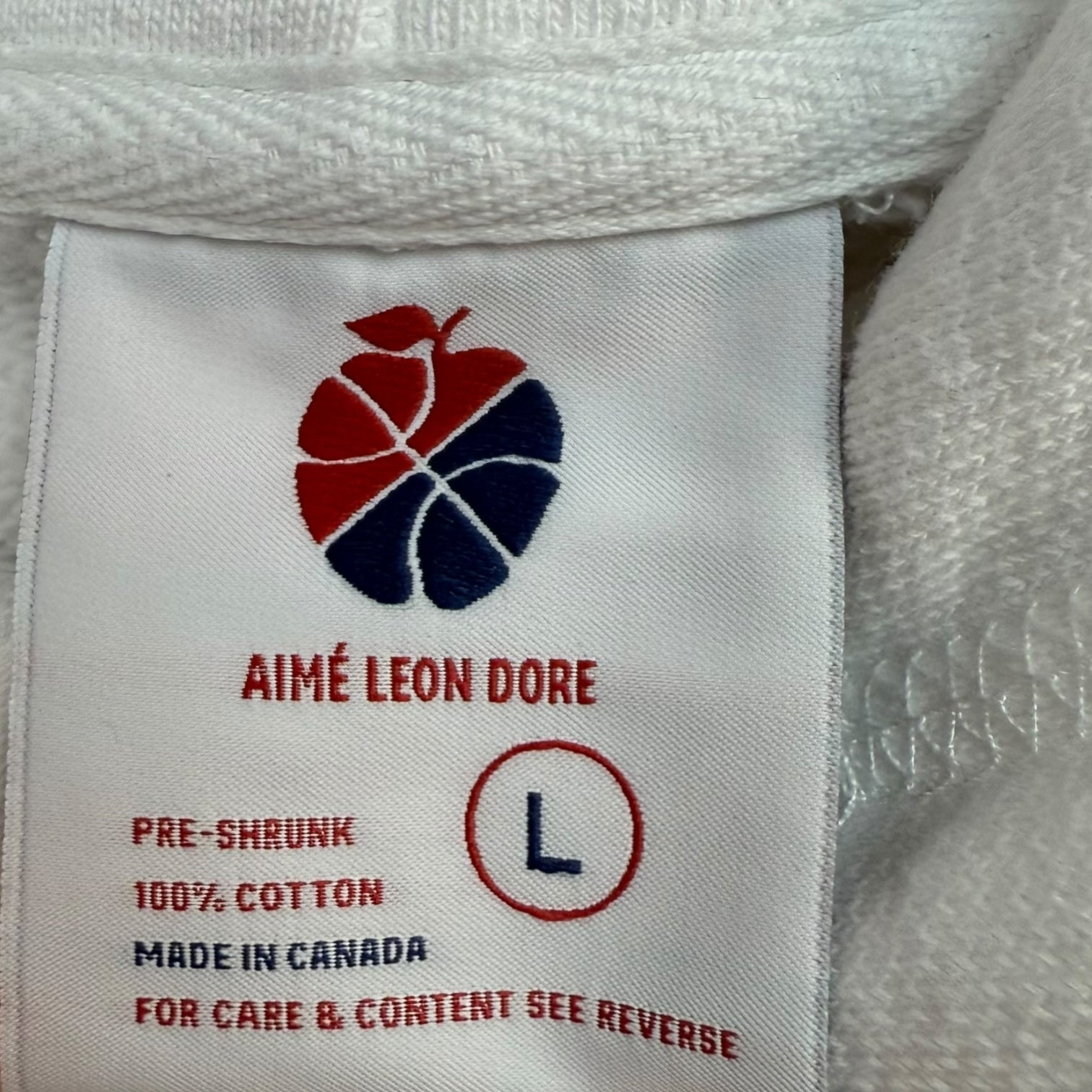 Aimé Leon Dore Hoodie White