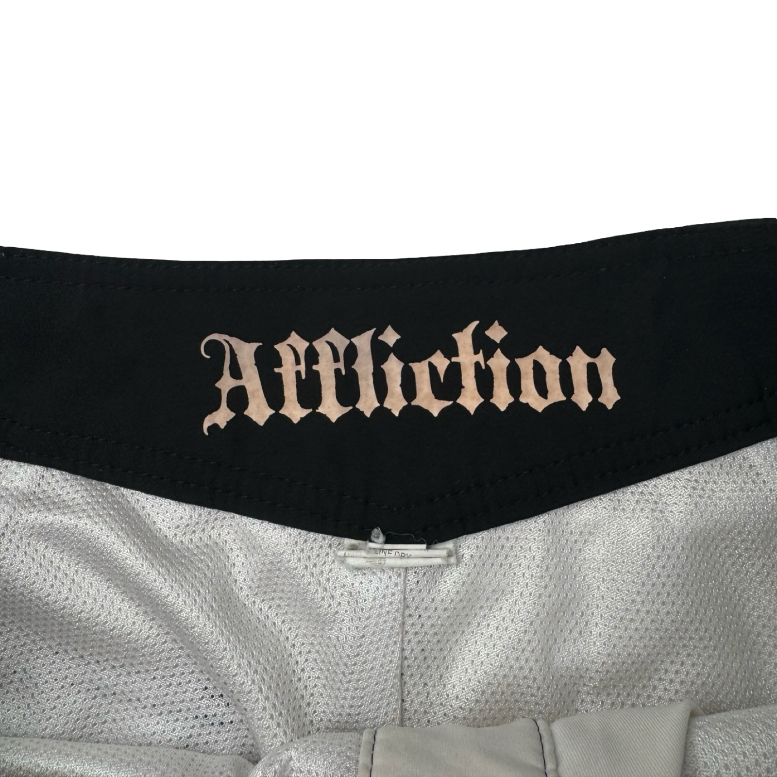 Vintage Y2K Affliction Cross Skeleton Board Shorts