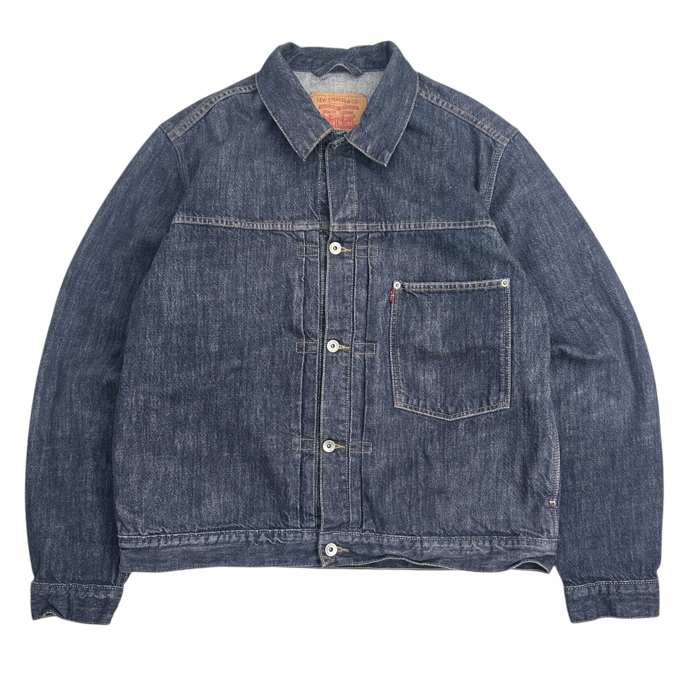 Vintage Levis Euro Type 1 Denim Jacket Indigo