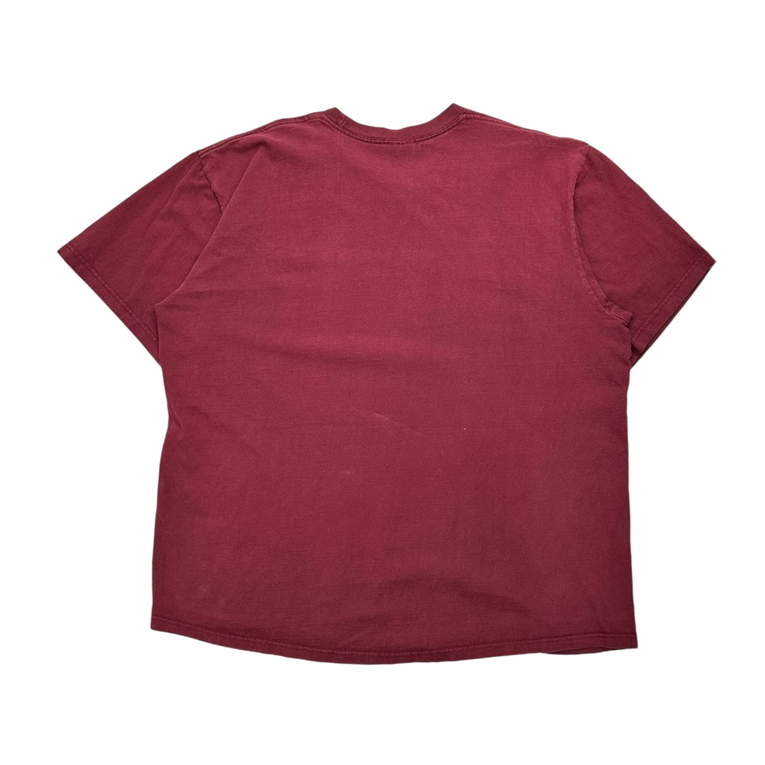 Supreme Liquid Metal Tee Maroon