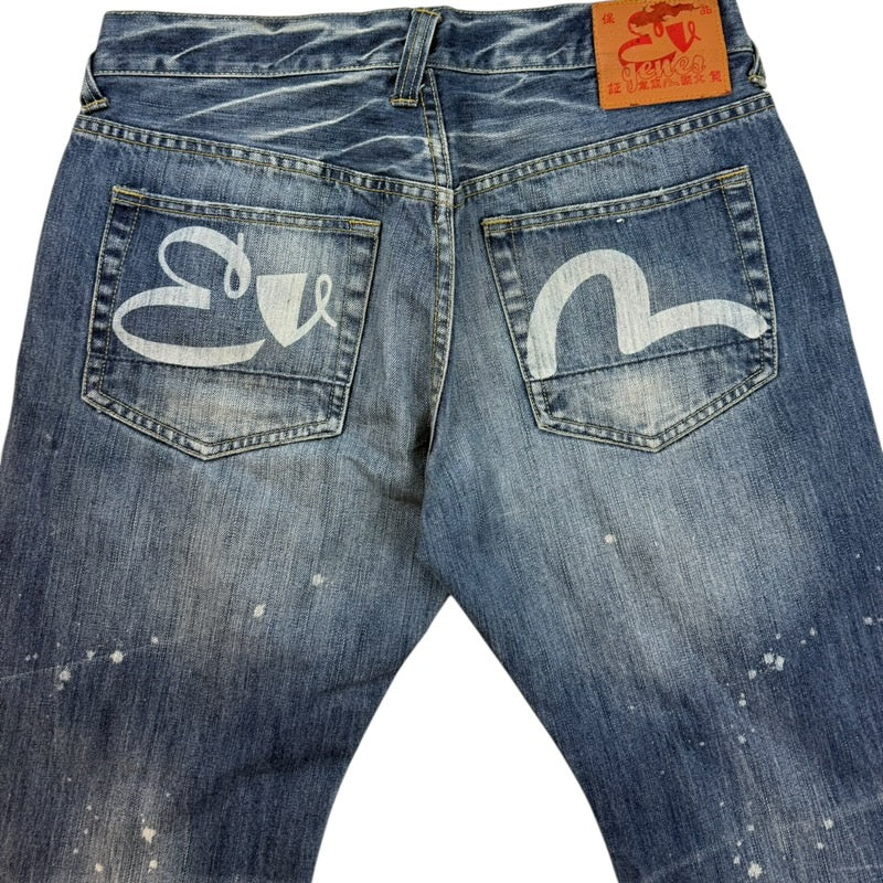 Vintage Y2K Evisu Light Wash Denim