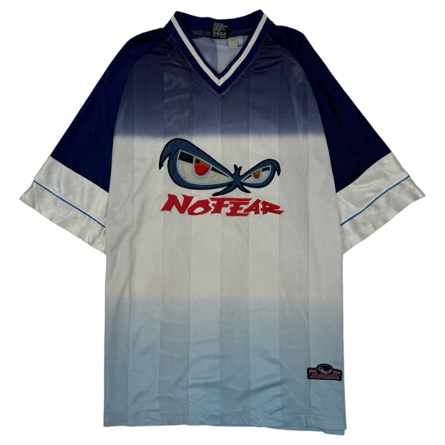 Vintage No Fear Gradient Soccer Jersey