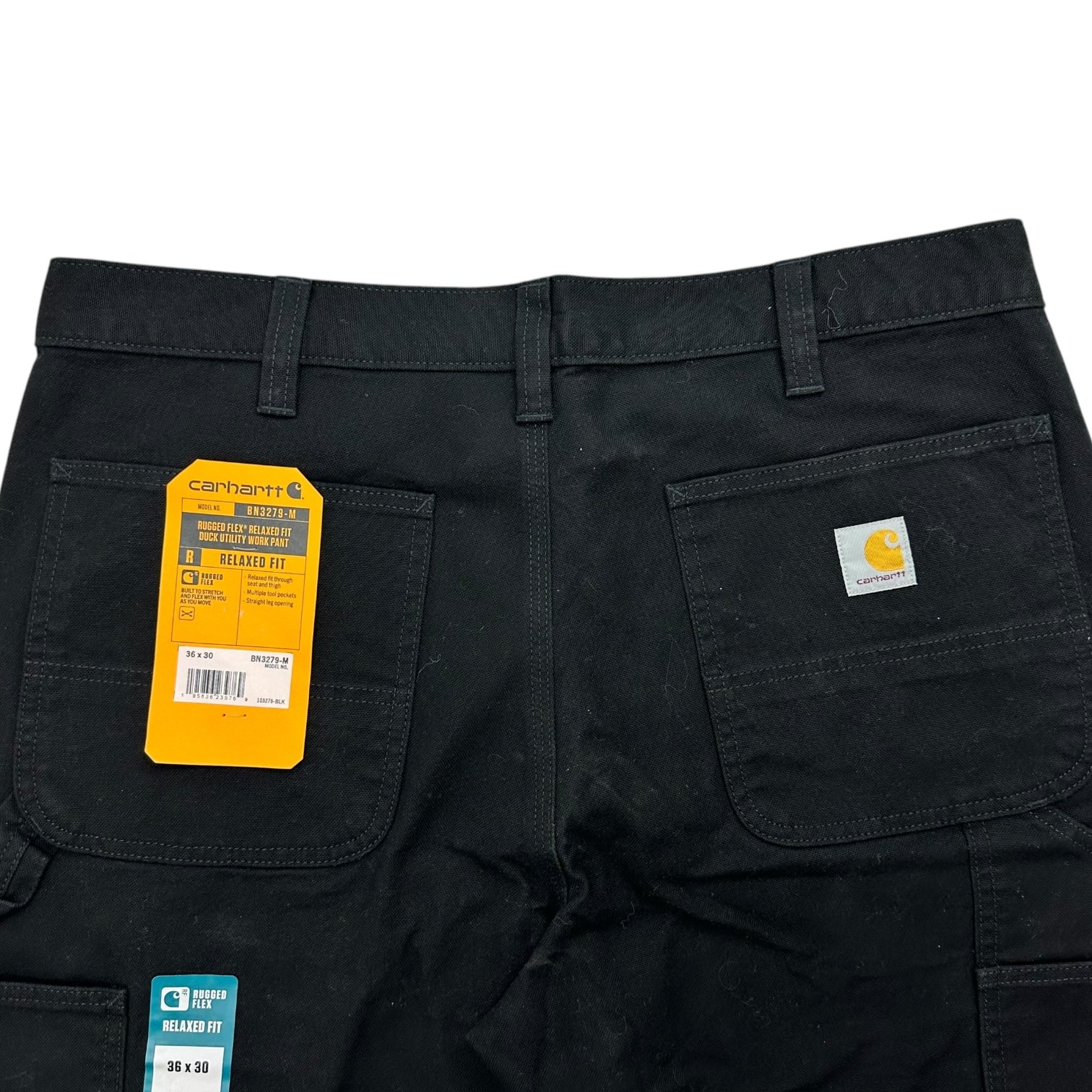 Vintage Carhartt Relaxed Fit Dungaree Pants Black