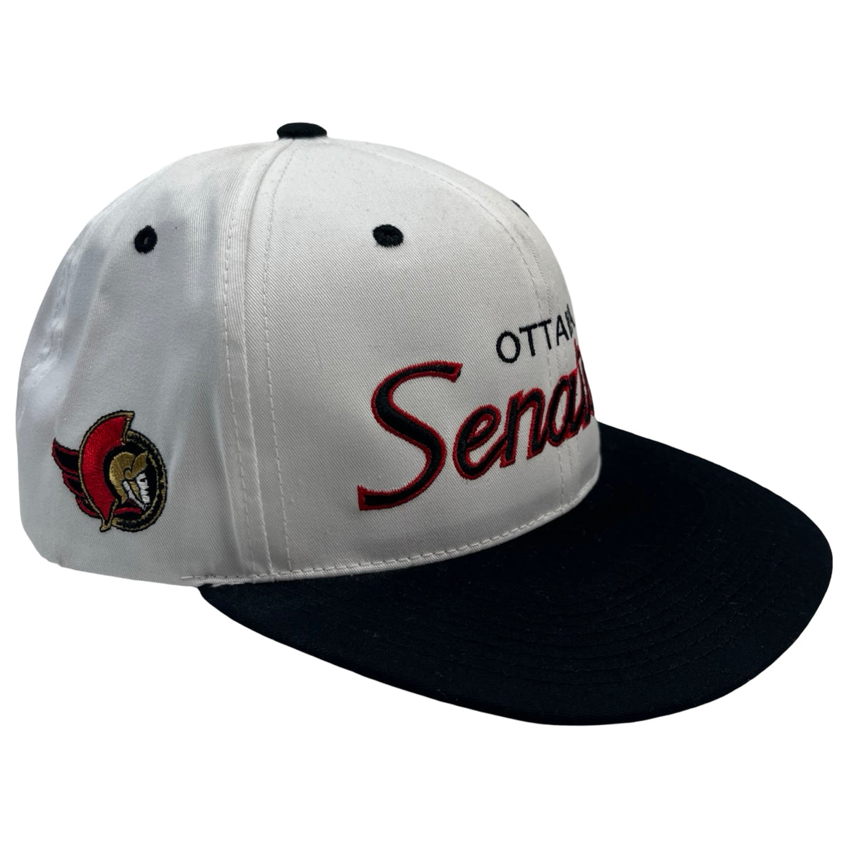 Vintage Ottawa Senators Double Line Script Hat by Sports Specialties