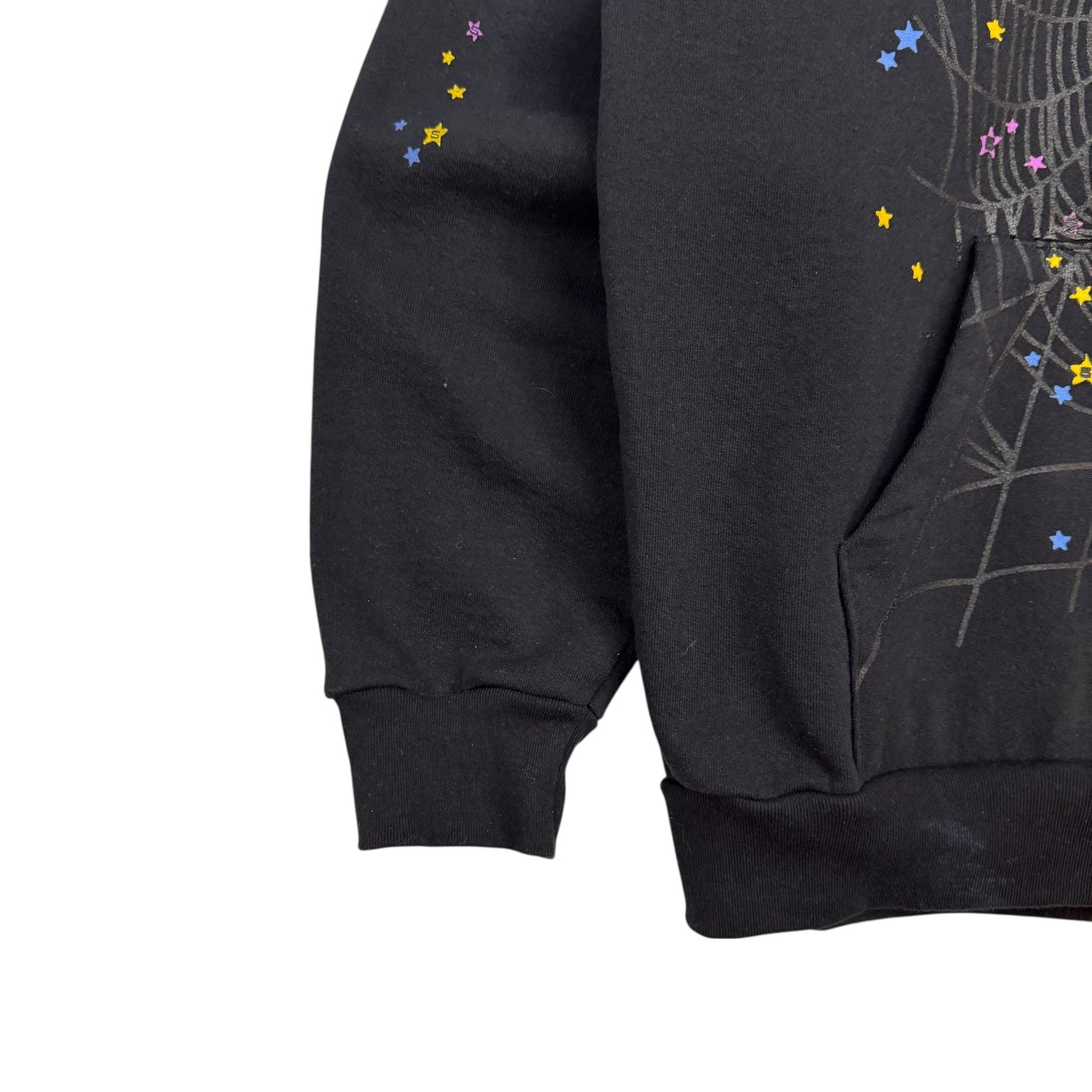 Sp5der P*NK Hoodie Black